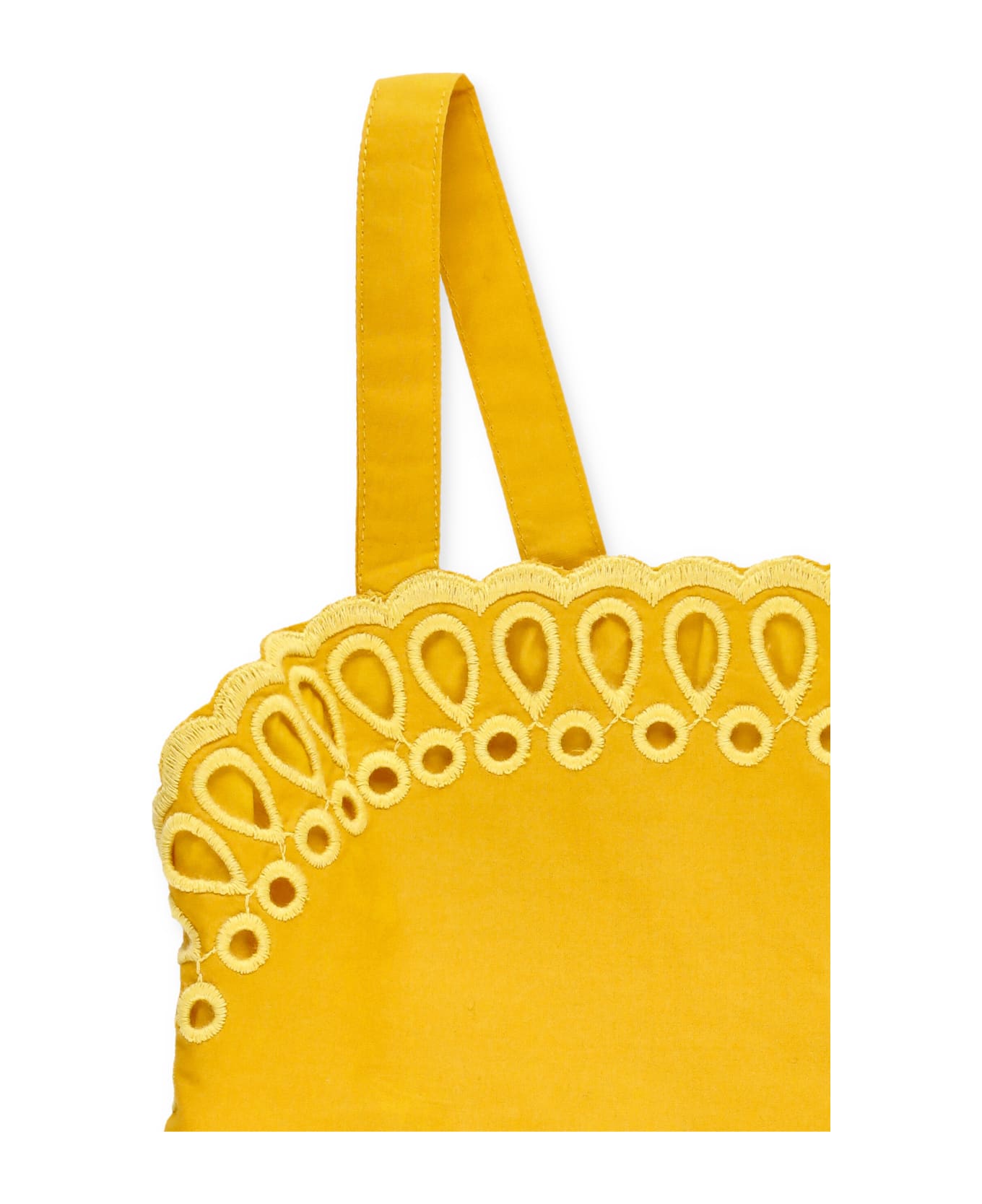 Stella McCartney Dress With Sangallo Lace - Yellow