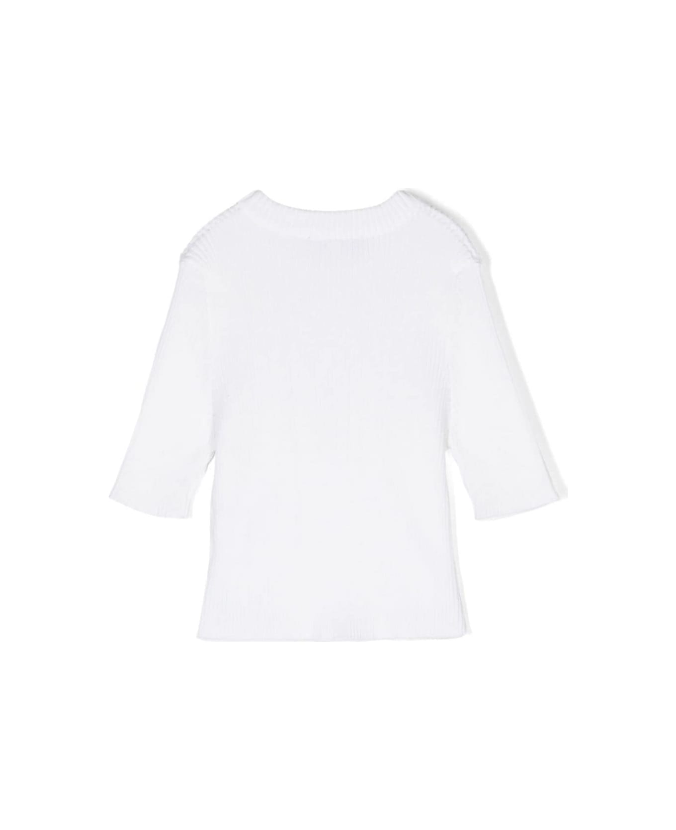 Missoni Kids Maglia Con Decorazione - White Tシャツ＆ポロシャツ