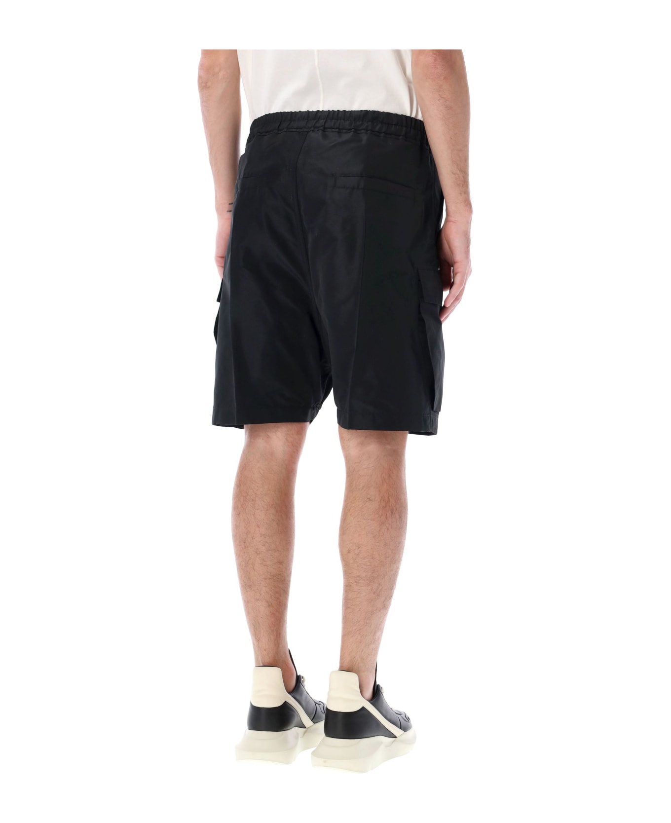 Rick Owens Luxor Cargobela Shorts - BLACK