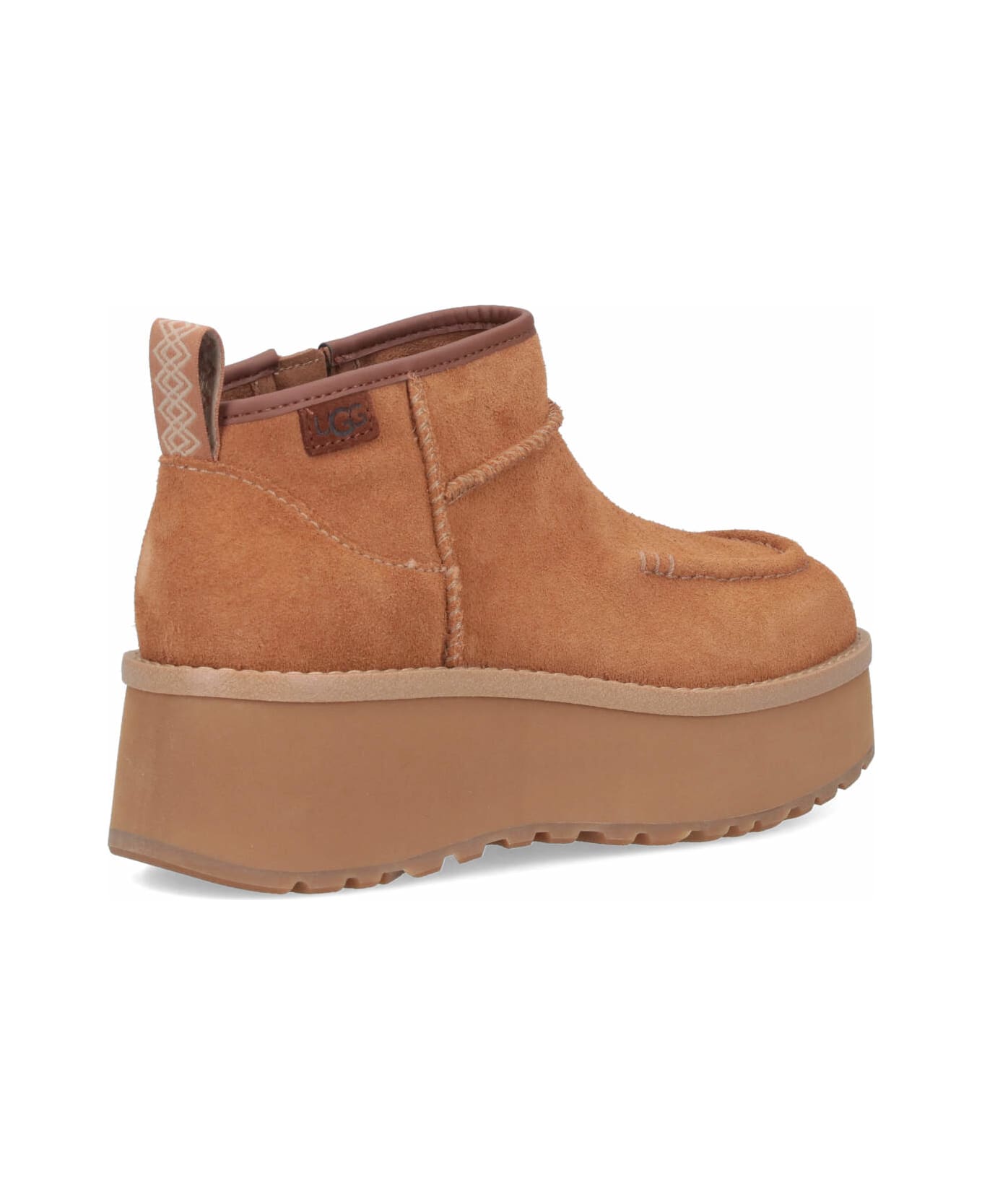 UGG 'cityfunc Ultra Mini' Ankle Boots - Beige