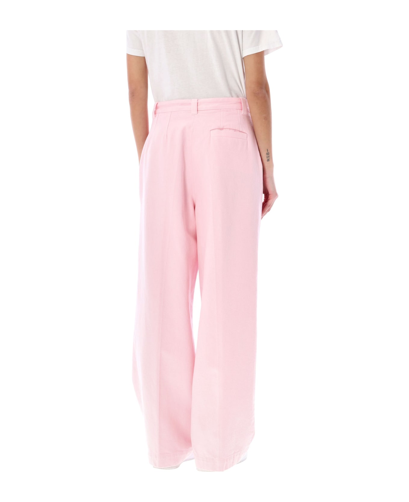 A.P.C. Tresse Pleated Jeans - PALE PINK