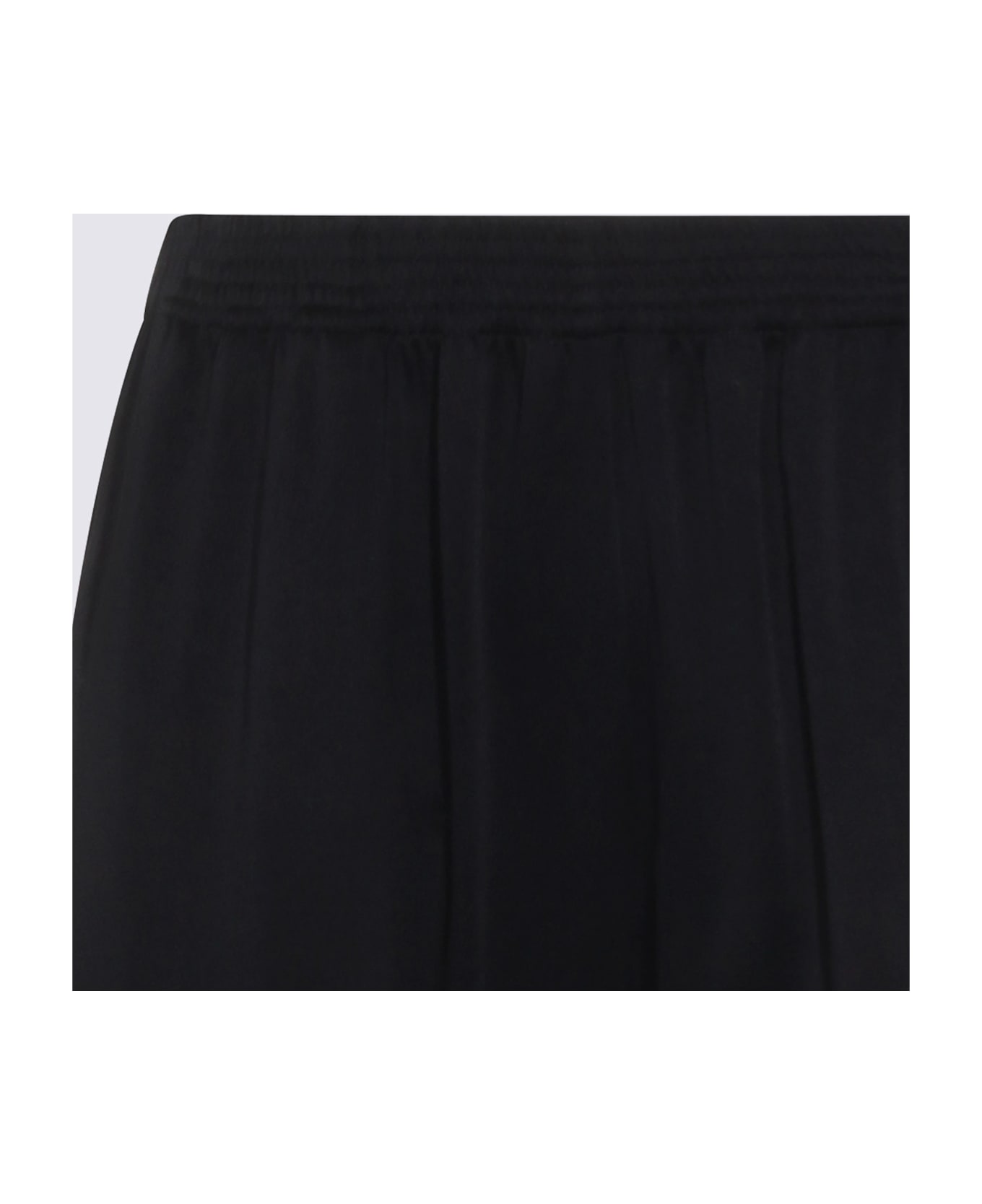 Fabiana Filippi Navy Viscose Pants - Blue