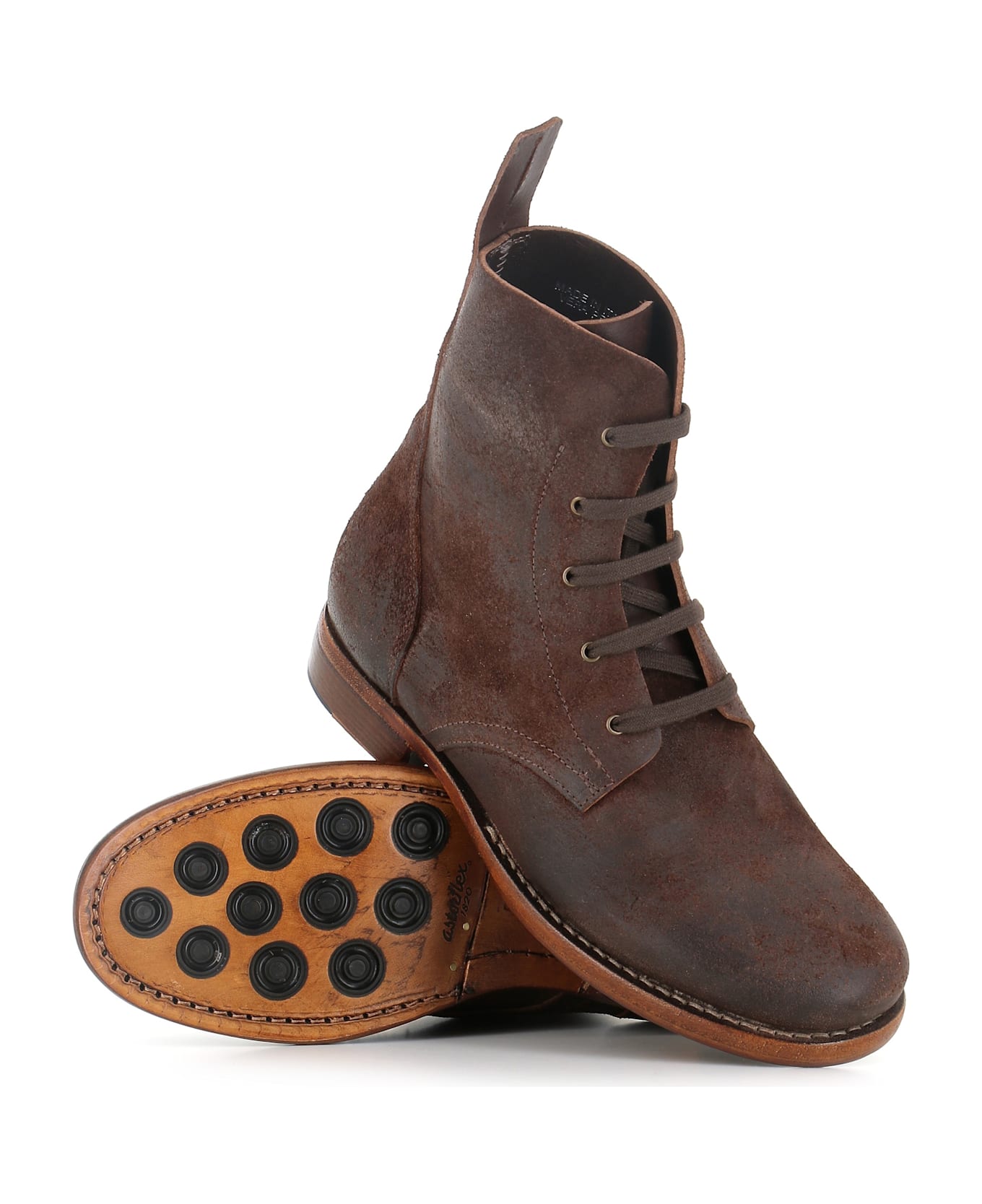 Astorflex Lace-up Boot Yakunflex T - Coffee