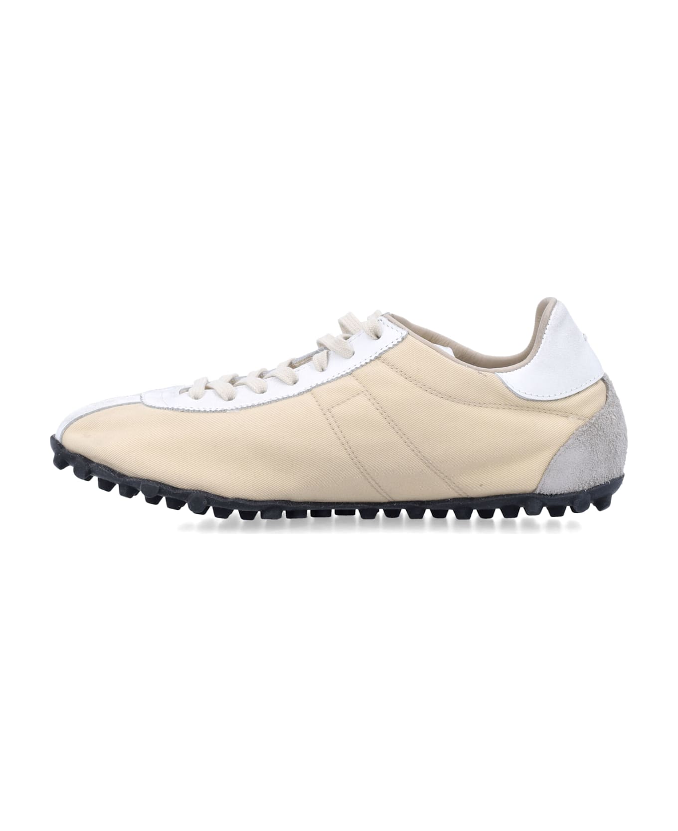 Maison Margiela Sprinters Woman
s Sneakers - Yellow Pale/White/Antique White
