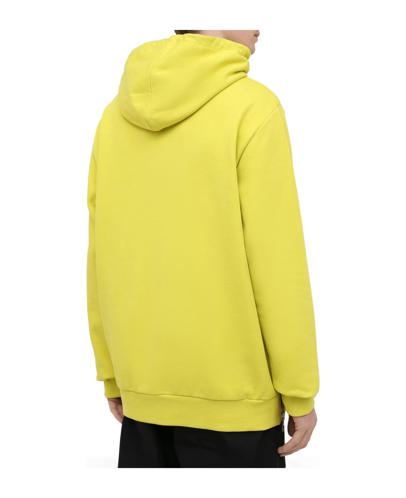Balmain Logo Hooded Sweatshirt - Yellow