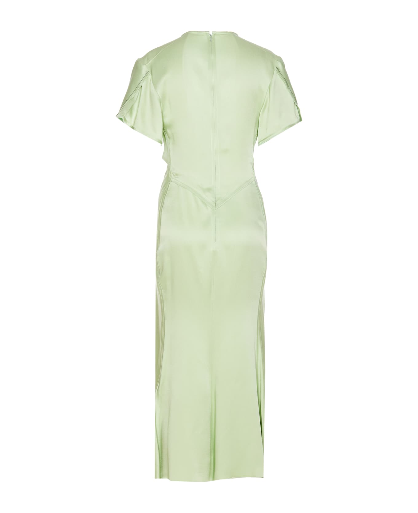 Victoria Beckham Midi Jade Dress - Green
