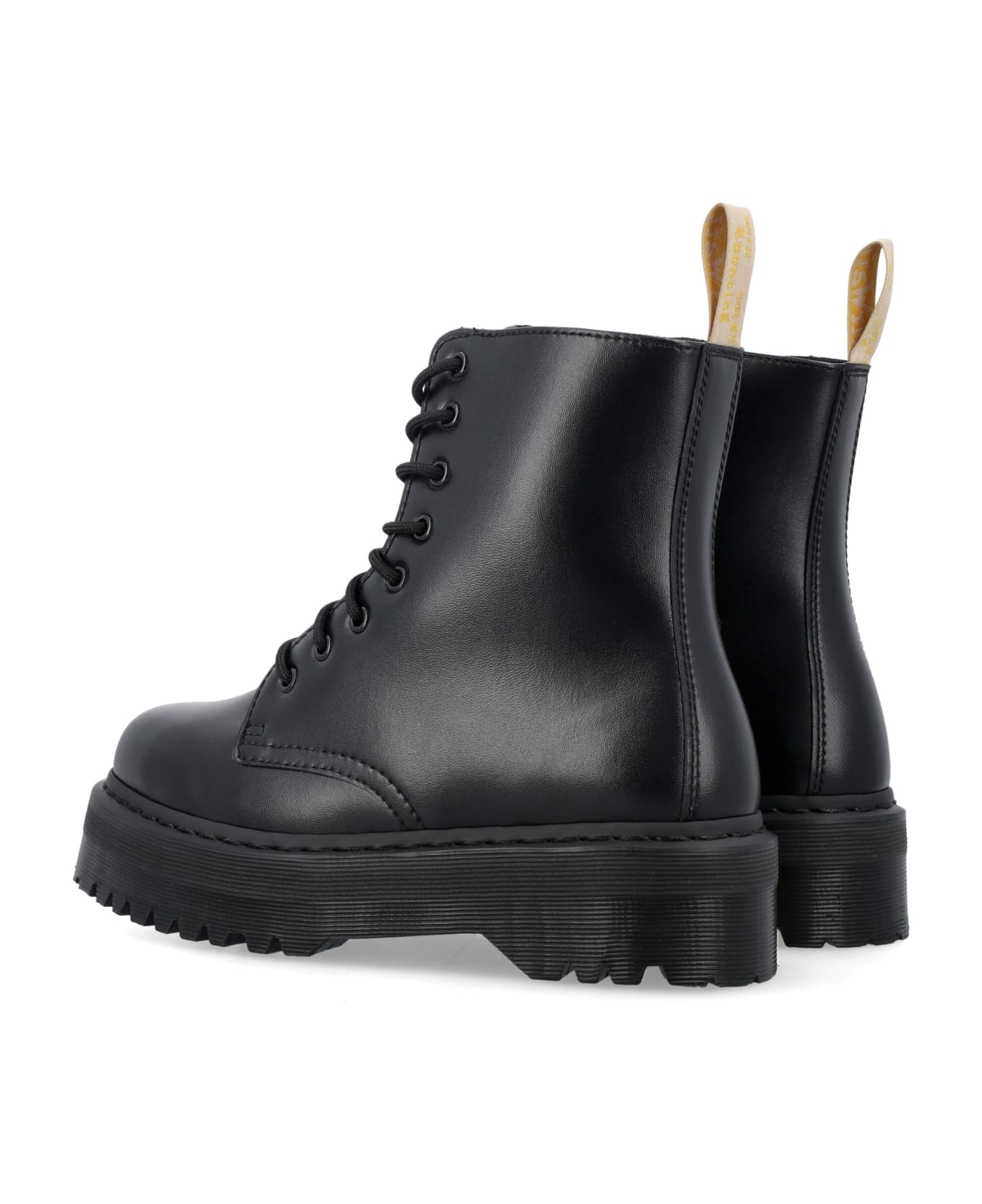 Dr. Martens Jadon Ii Mono Vegan Platform Boots - Black