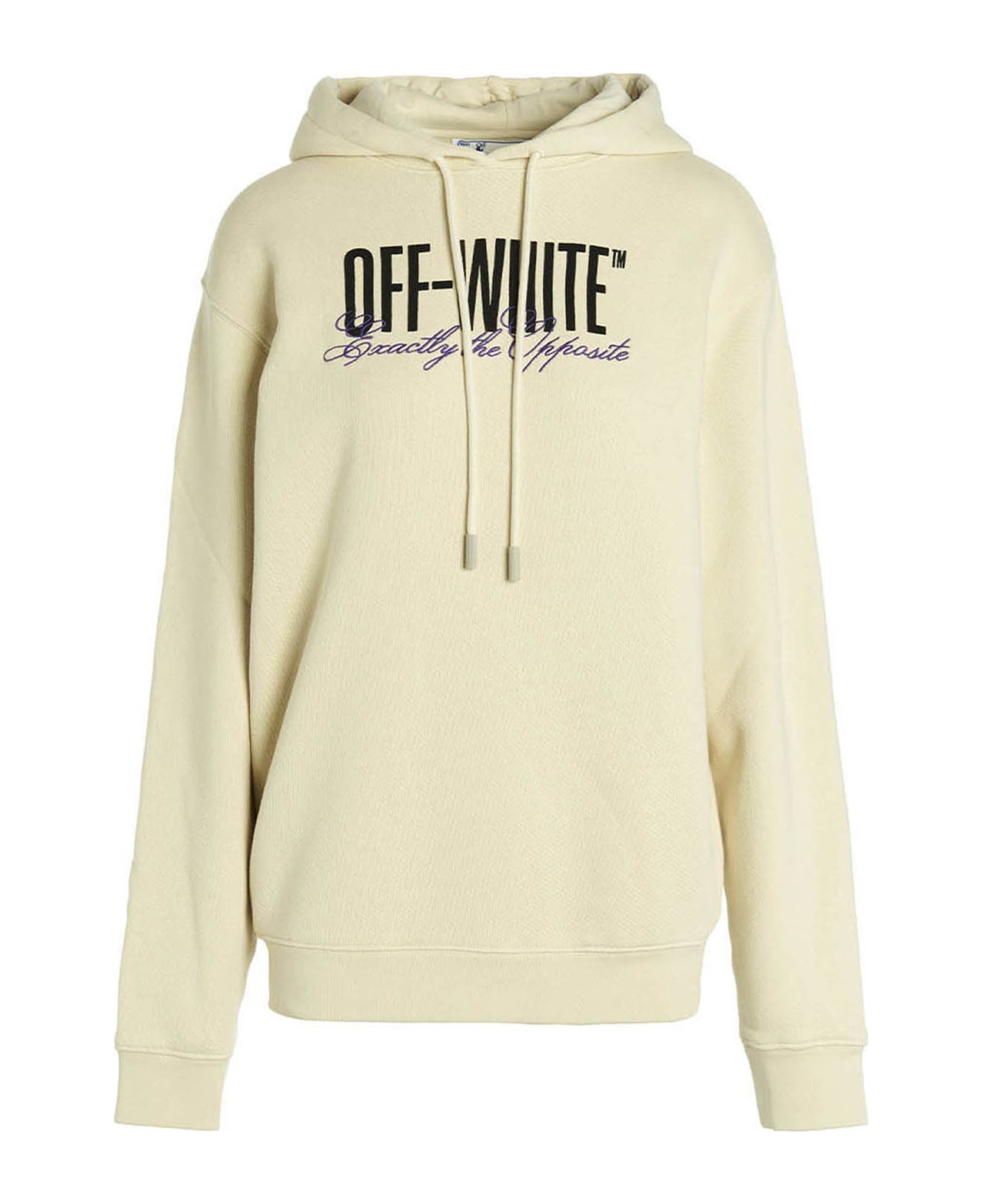 Off-White 'the Opposite' Hoodie - Beige