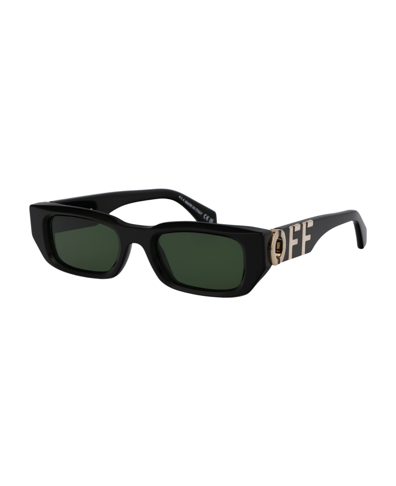 Off-White Fillmore Sunglasses - 1055 BLACK GREEN