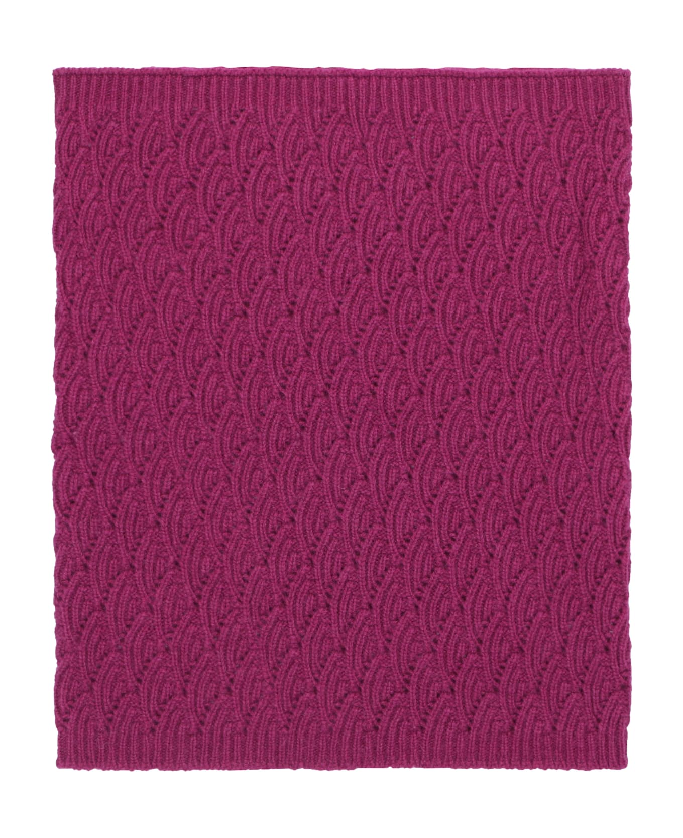 Malo Knit Collar - purple