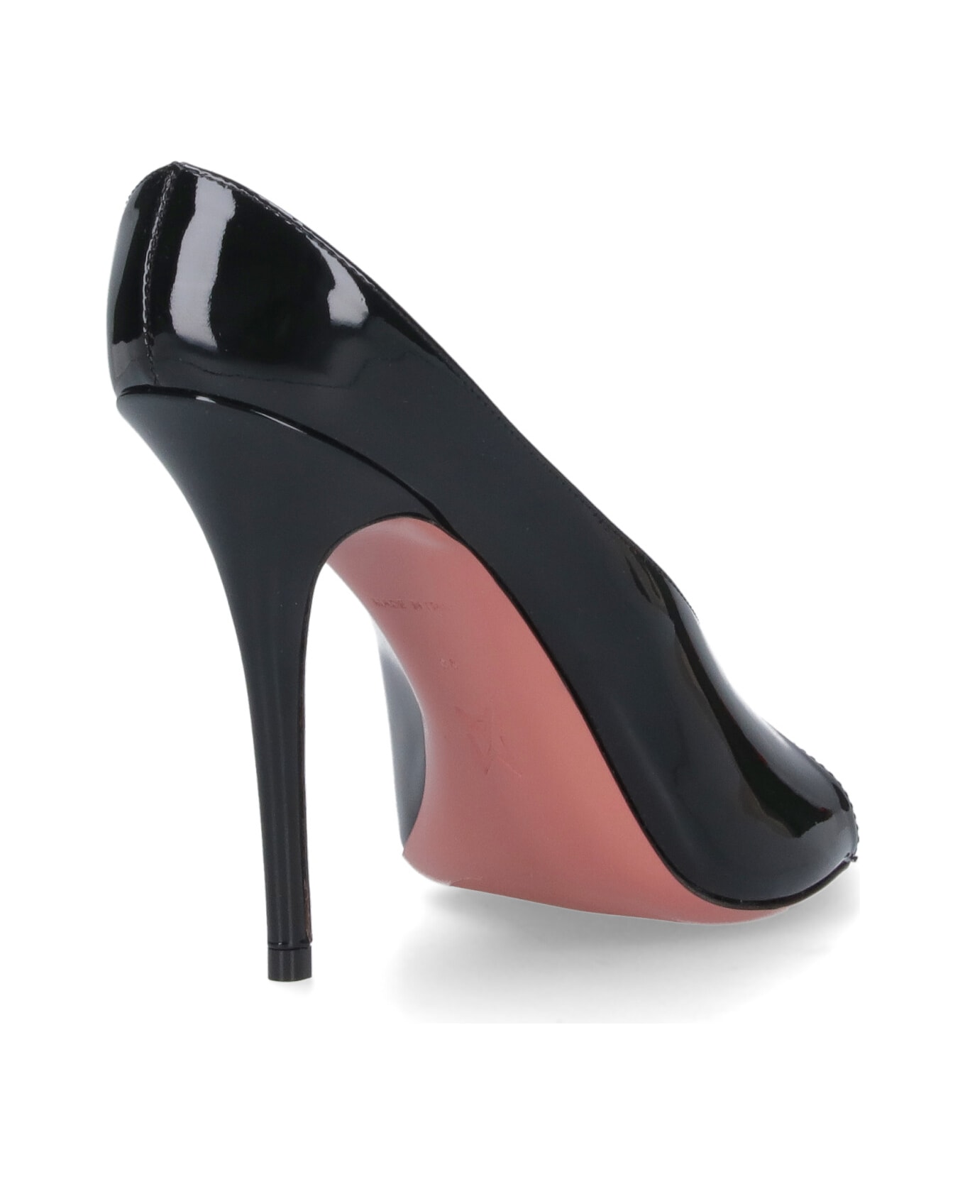 Amina Muaddi "anok Slipper" Pumps Sandals - Black  