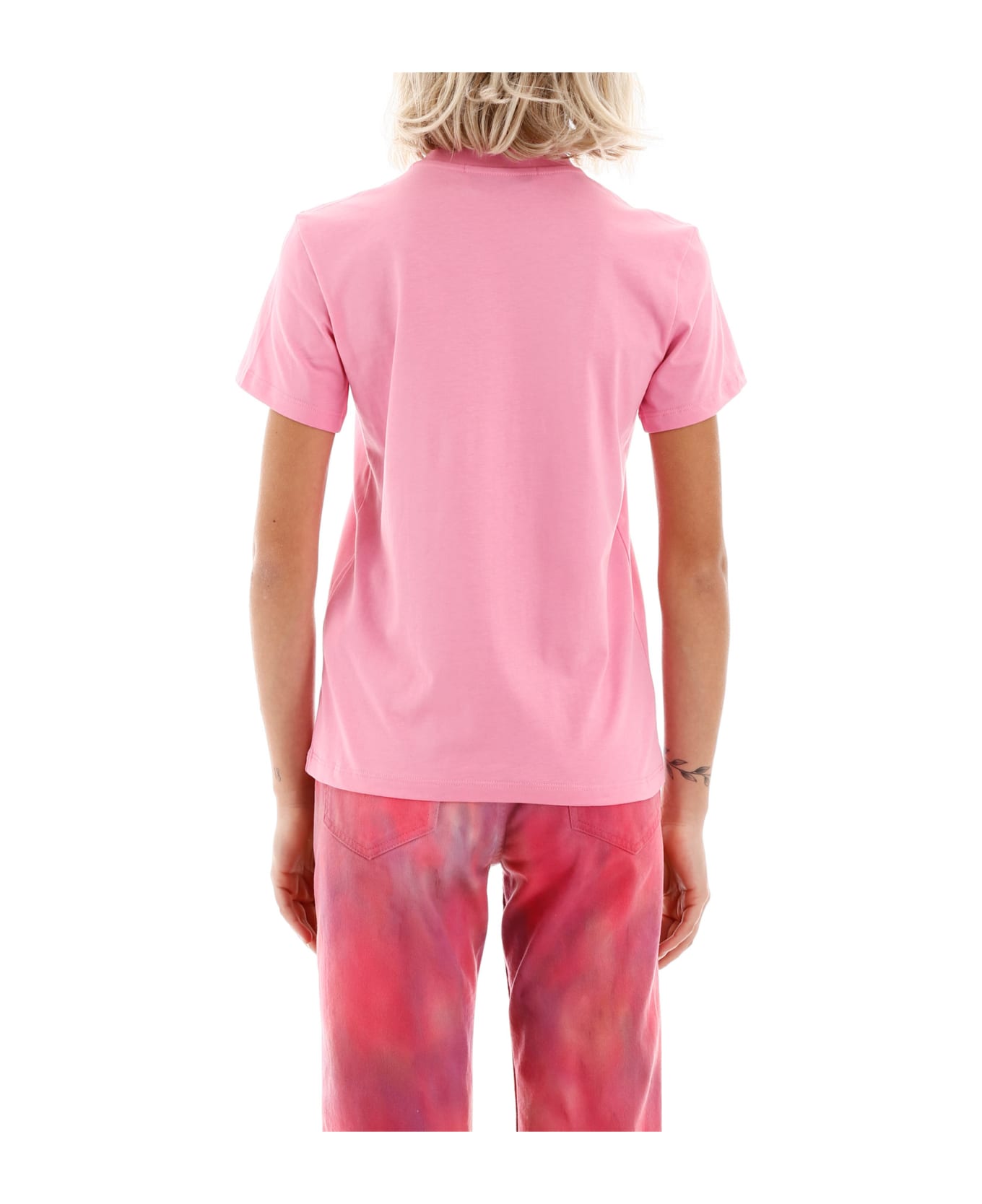 MSGM Box Logo T-shirt - ROSA (Pink)