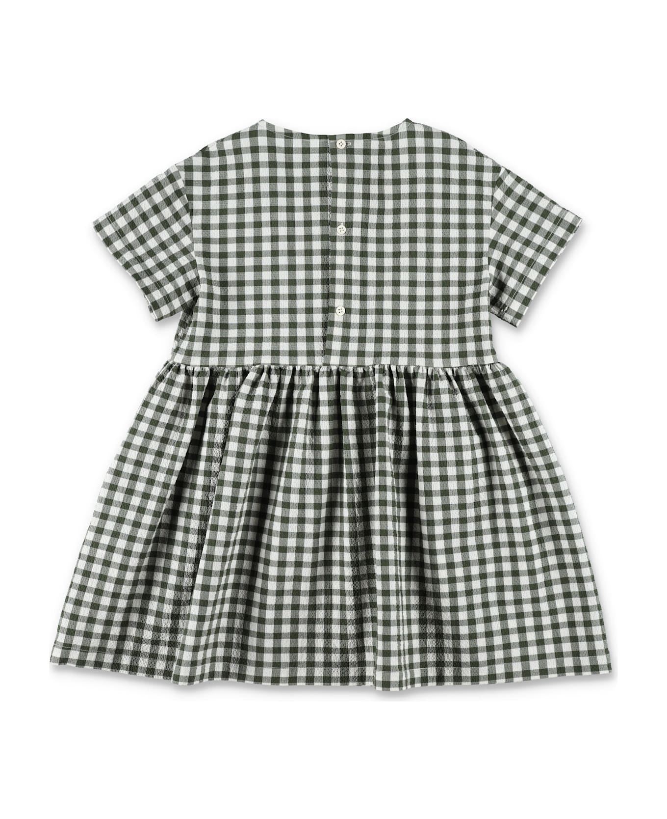 Il Gufo Kid - T-shirt Dress - GREEN