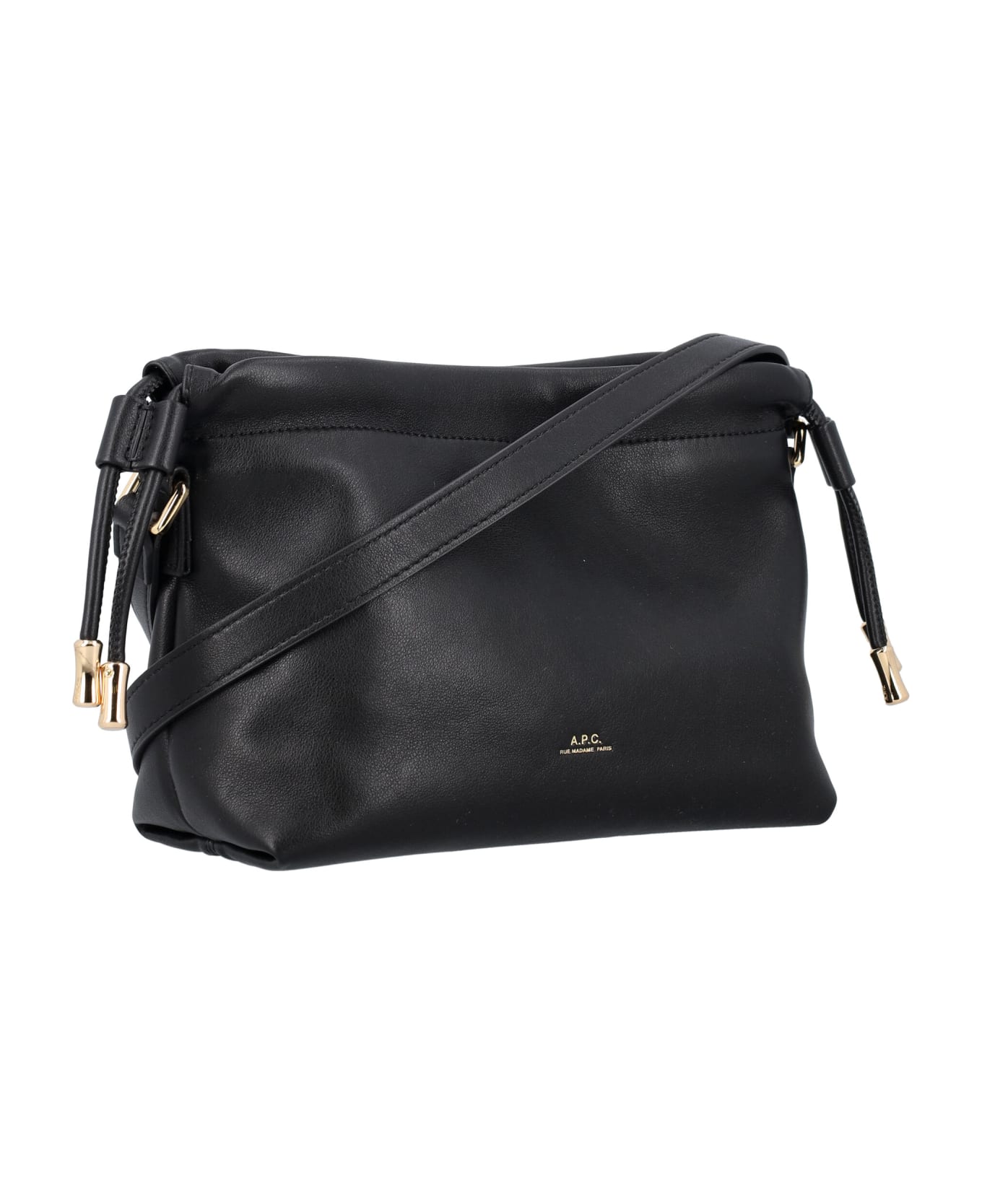 A.P.C. Ninon Mini Bag - BLACK