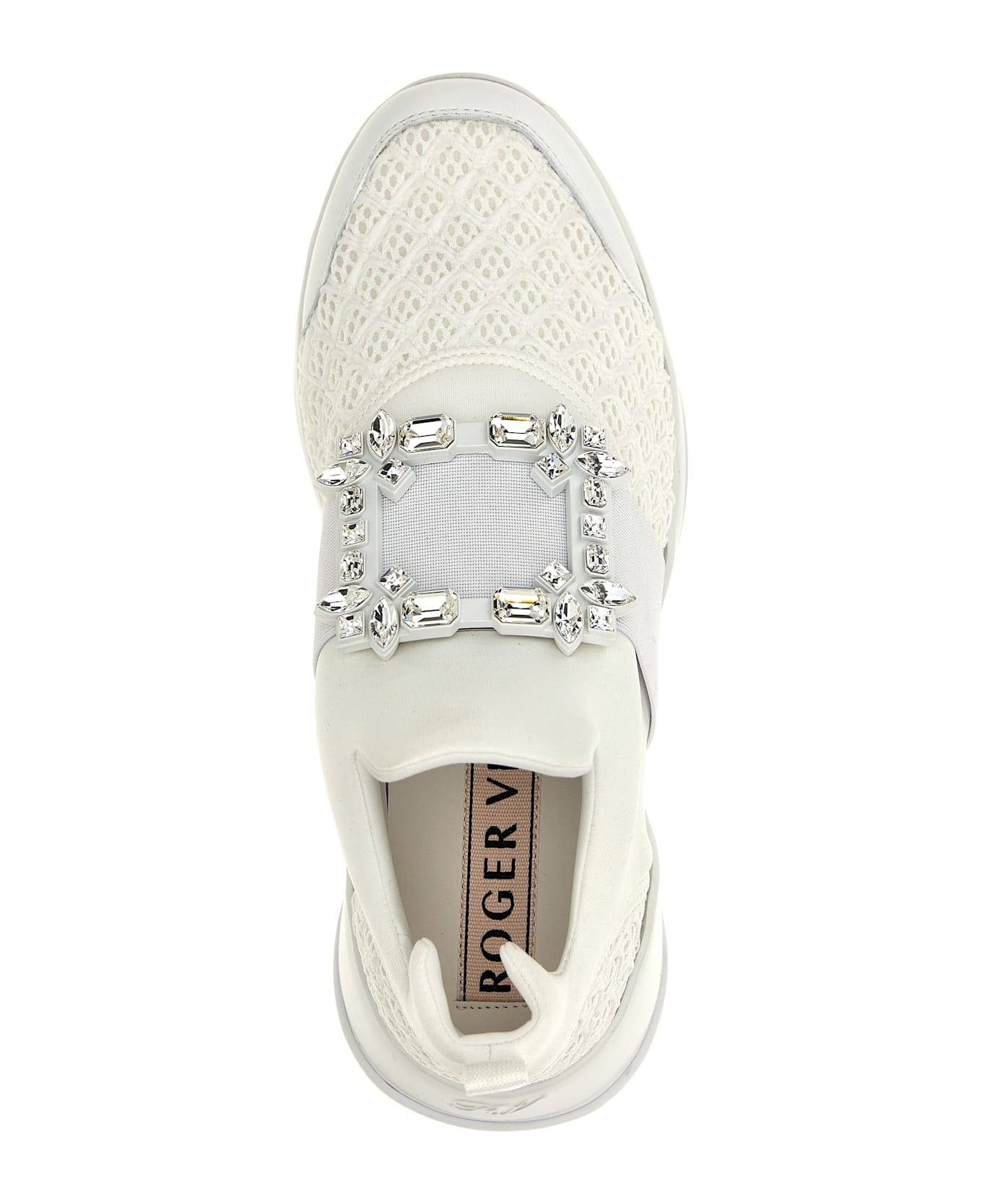 Roger Vivier 'viv' Run Sneakers - White