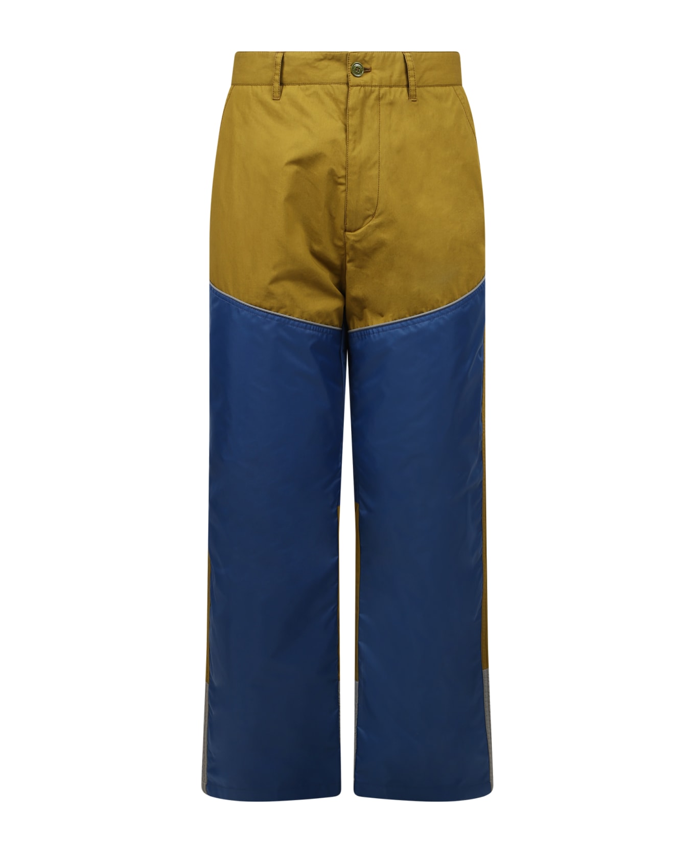 Moncler Genius Color Block Trousers - Blue