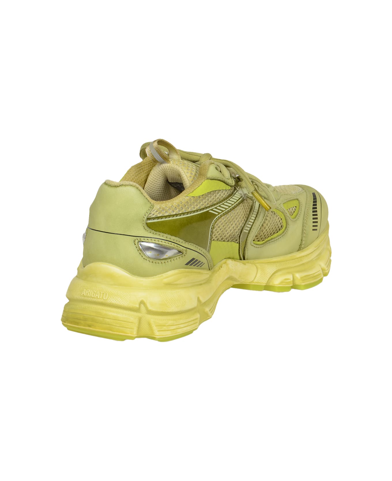 Axel Arigato Marathon Dip Dye Sneakers - Lime Green