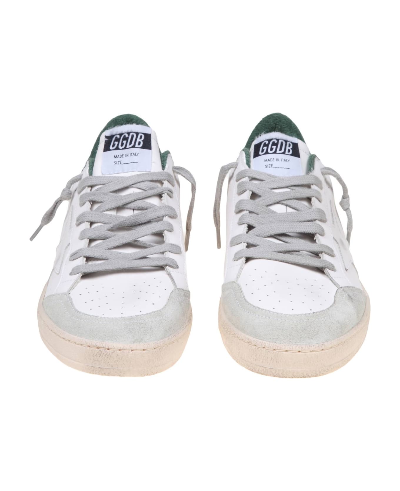Golden Goose Ball Star Sneakers - WHITE/ICE