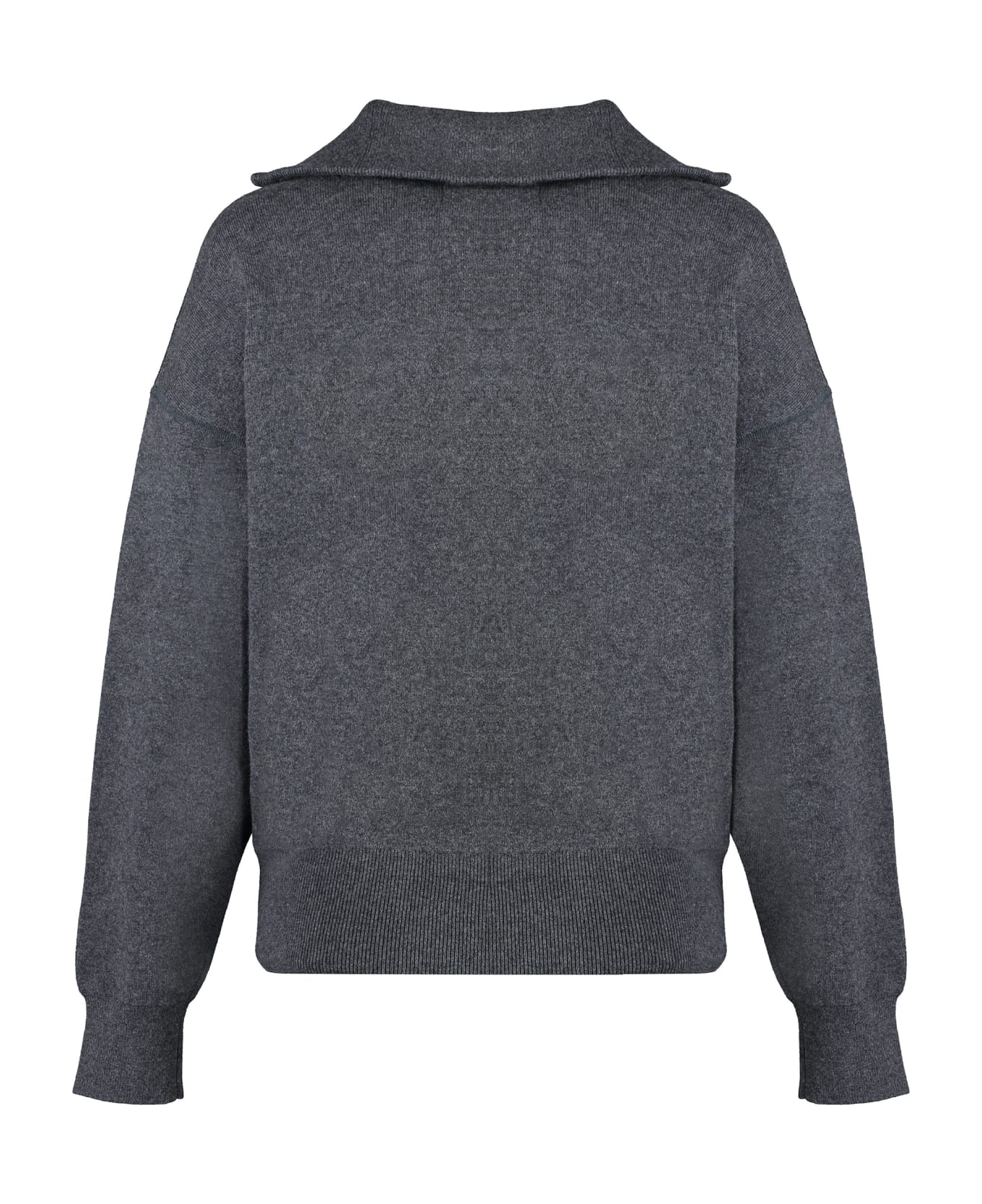 Marant Étoile Azra Wool Turtleneck Sweater - grey