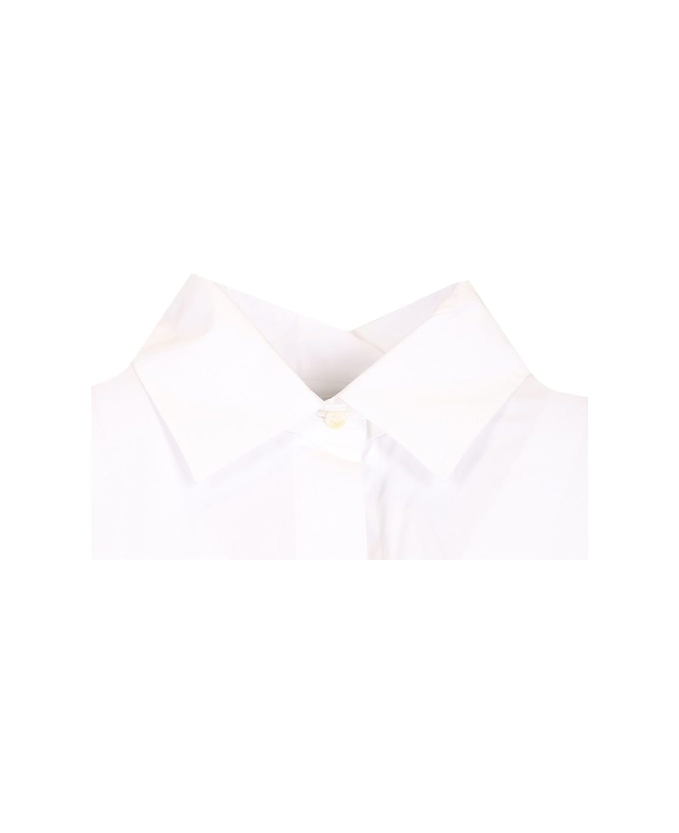 
S Max Mara 
marika
 Asymmetrical Shirt - WHITE