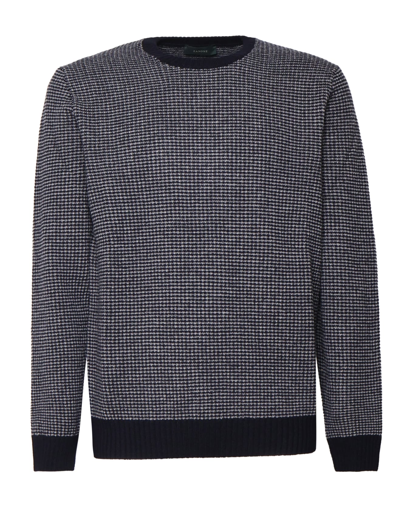 Zanone Crewneck Sweater - Blue