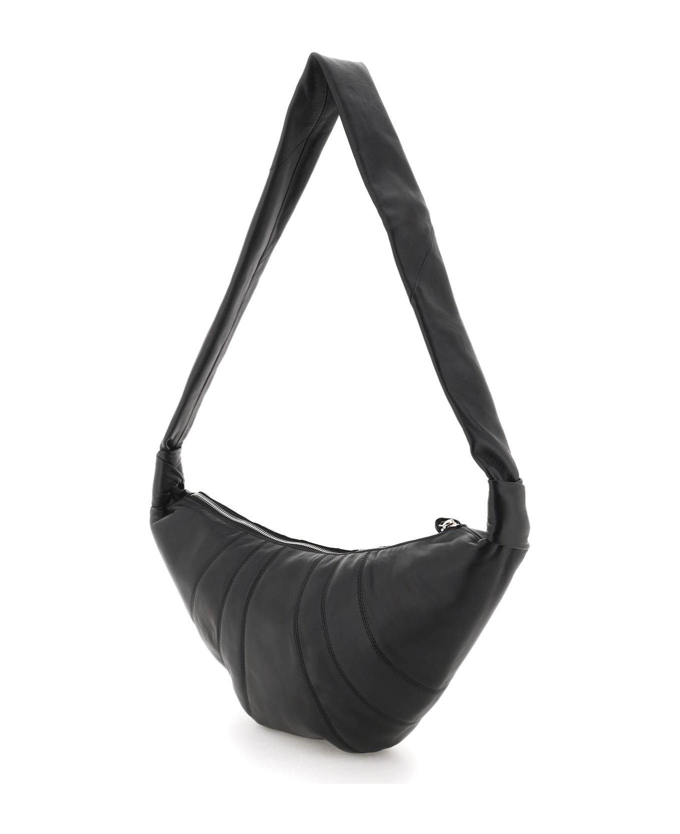 Lemaire Croissant Shoulder Bag - Black