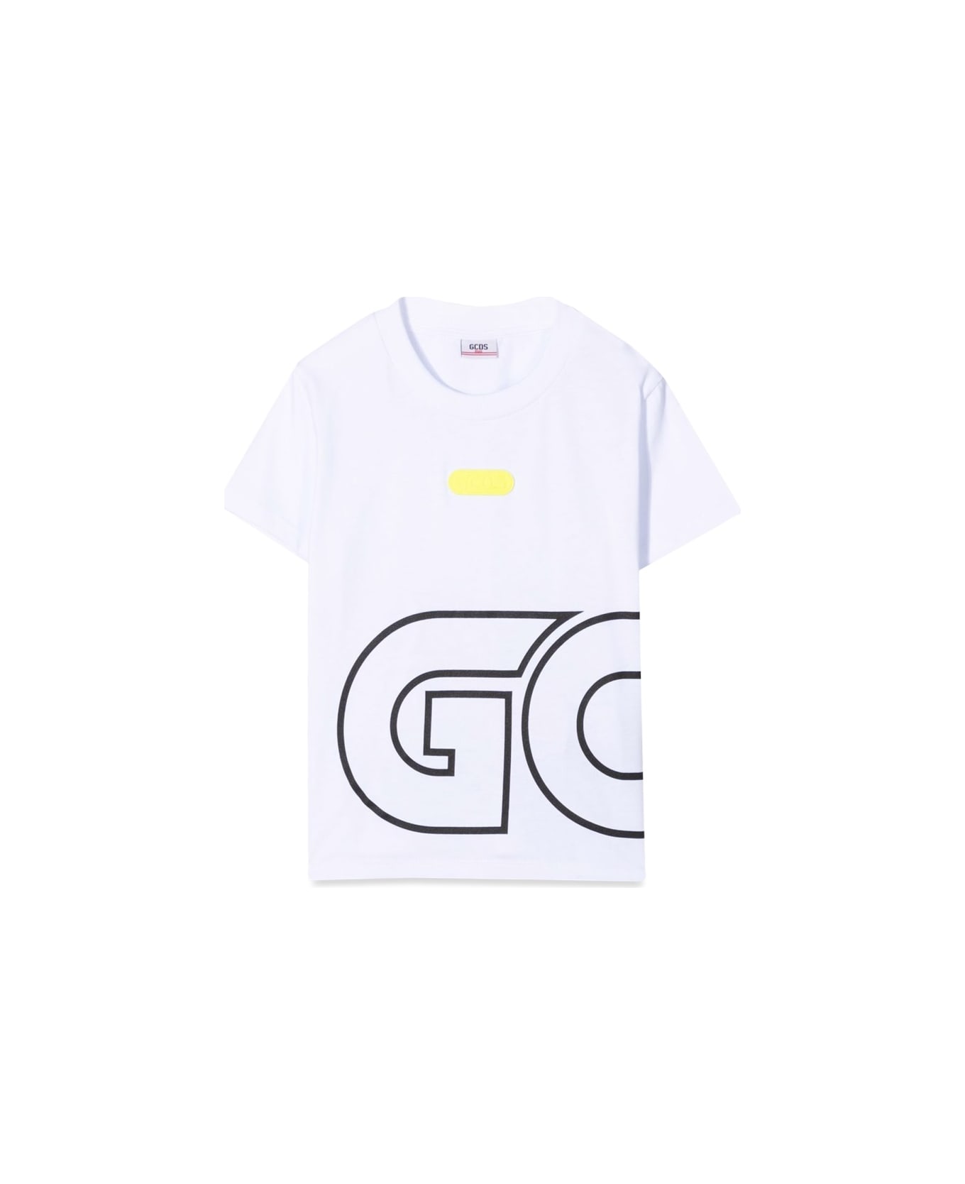 GCDS Jersey T-shirt Boy - WHITE