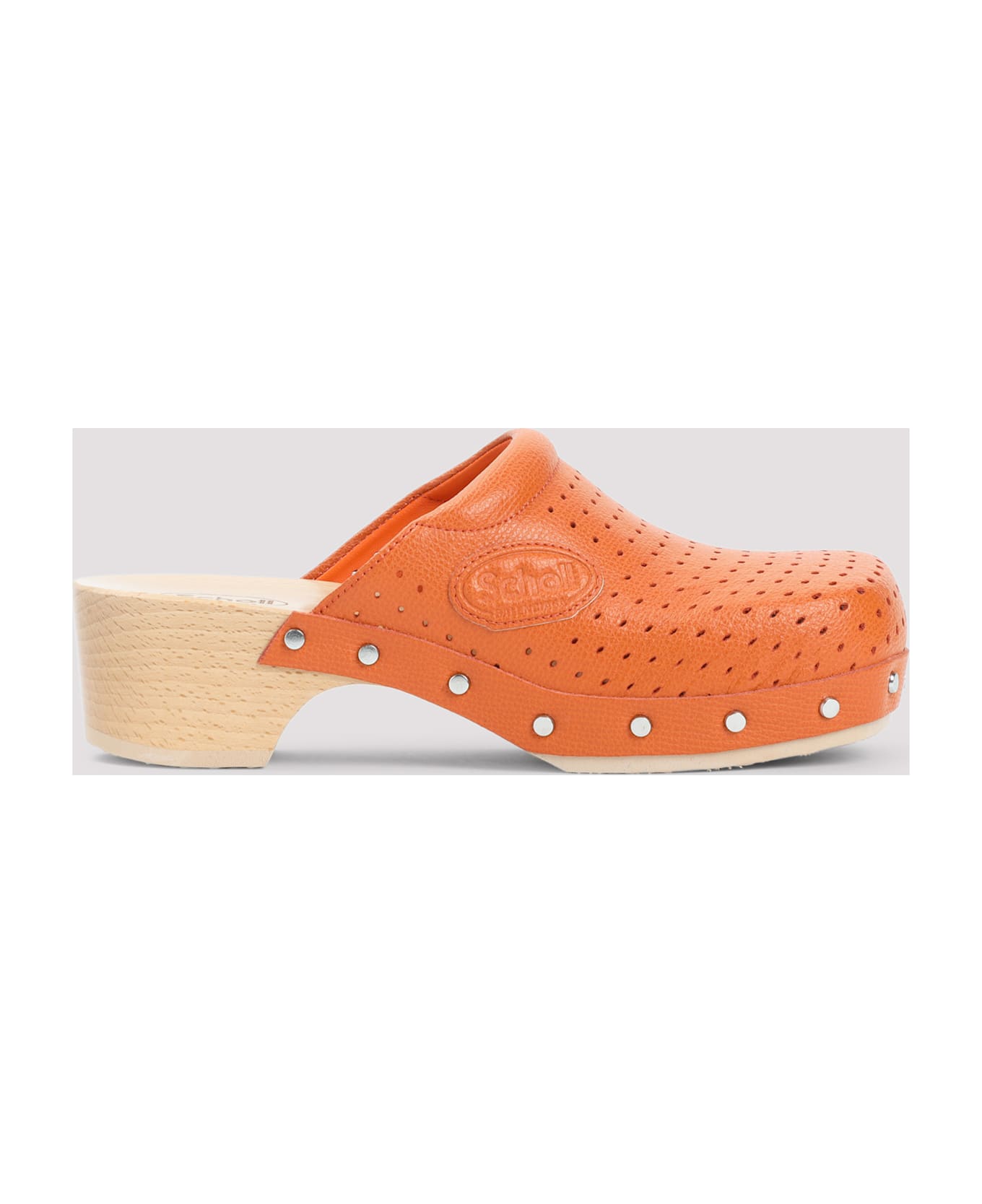 Balenciaga Scholl Clog Mule - Pastel Orange
