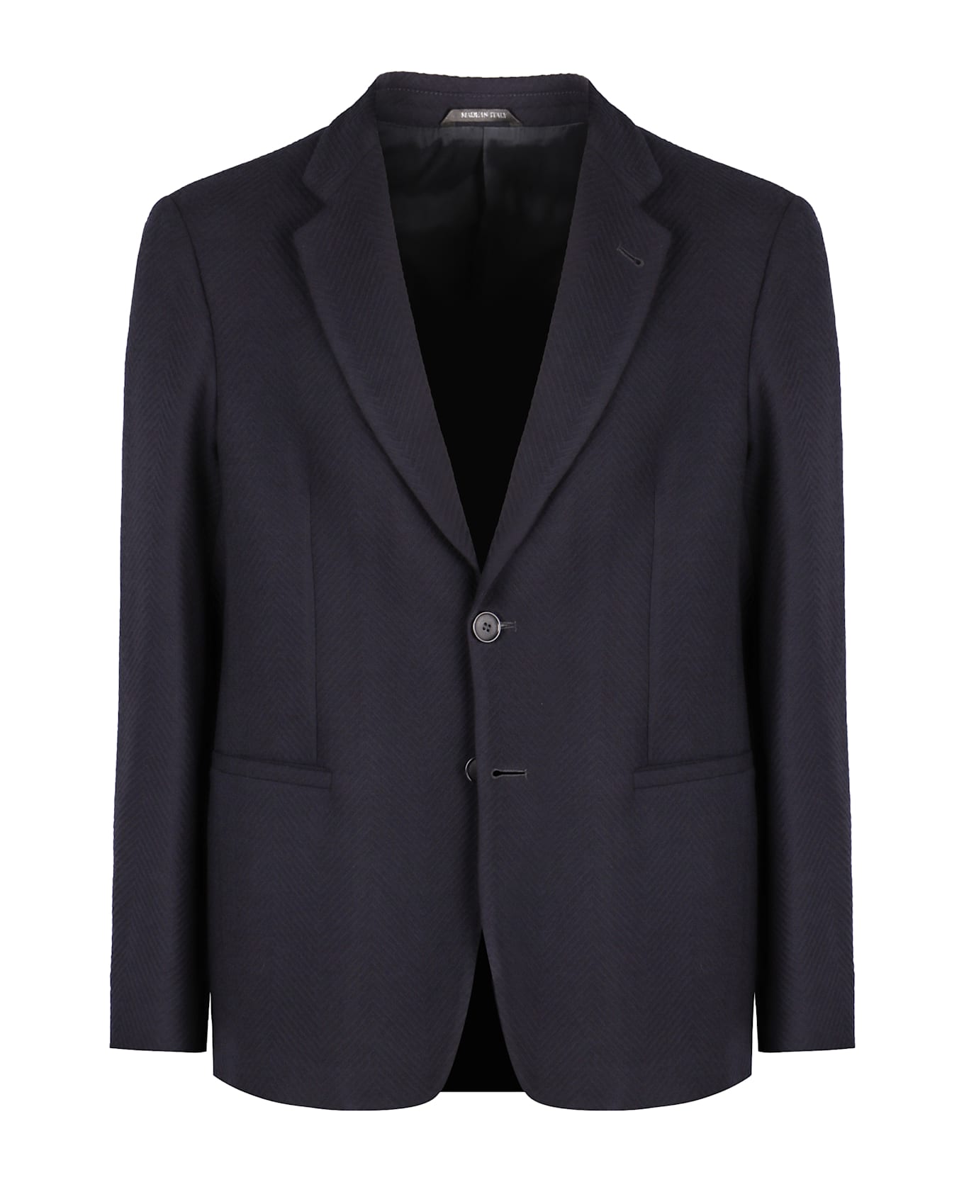 Giorgio Armani Single-breasted Two-button Jacket - BLU