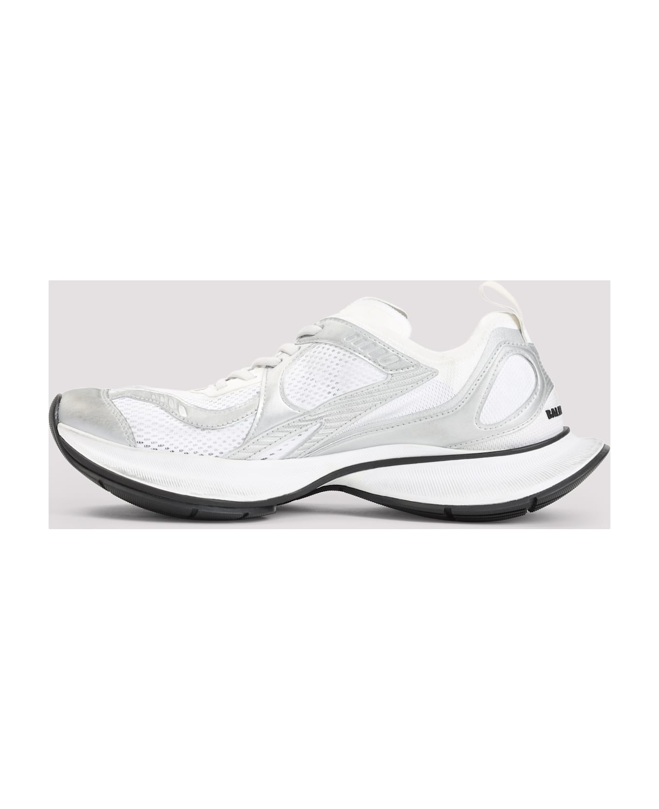 Balenciaga Circuit Sneakers - White Silver