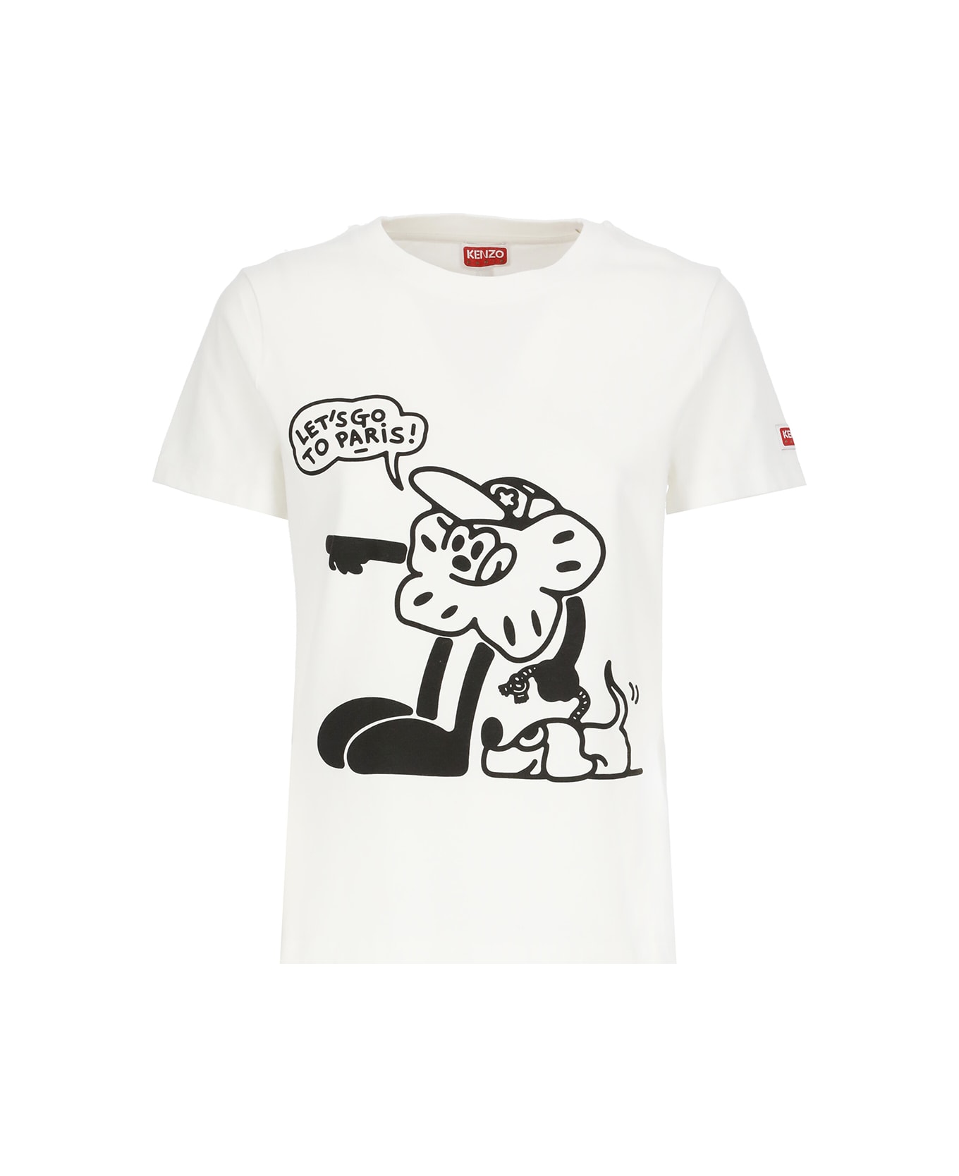 Kenzo T-shirt With Logo Boke Boy Travels | italist, ALWAYS LIKE A SALE