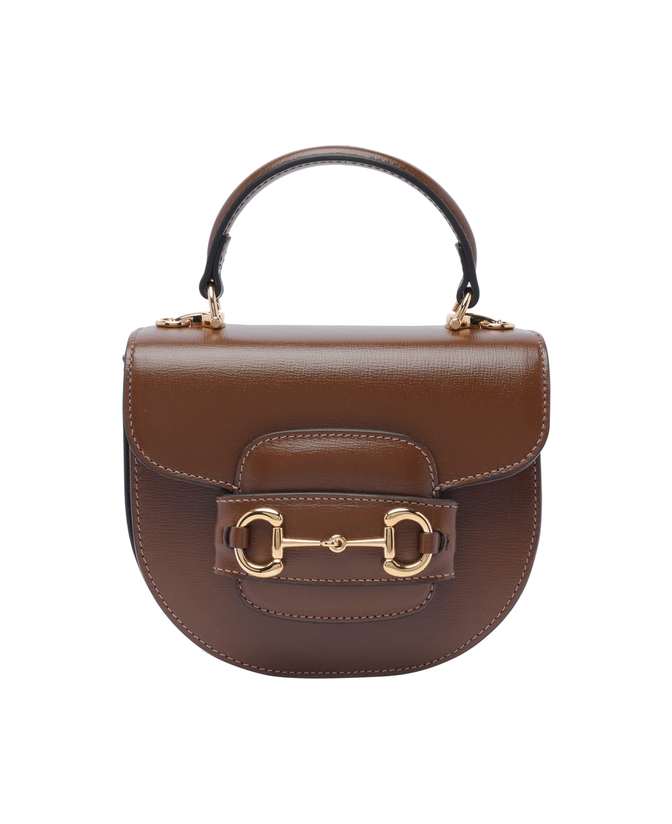 Gucci Mini Gucci Horsebit 1955 Crossbody Bag - Brown