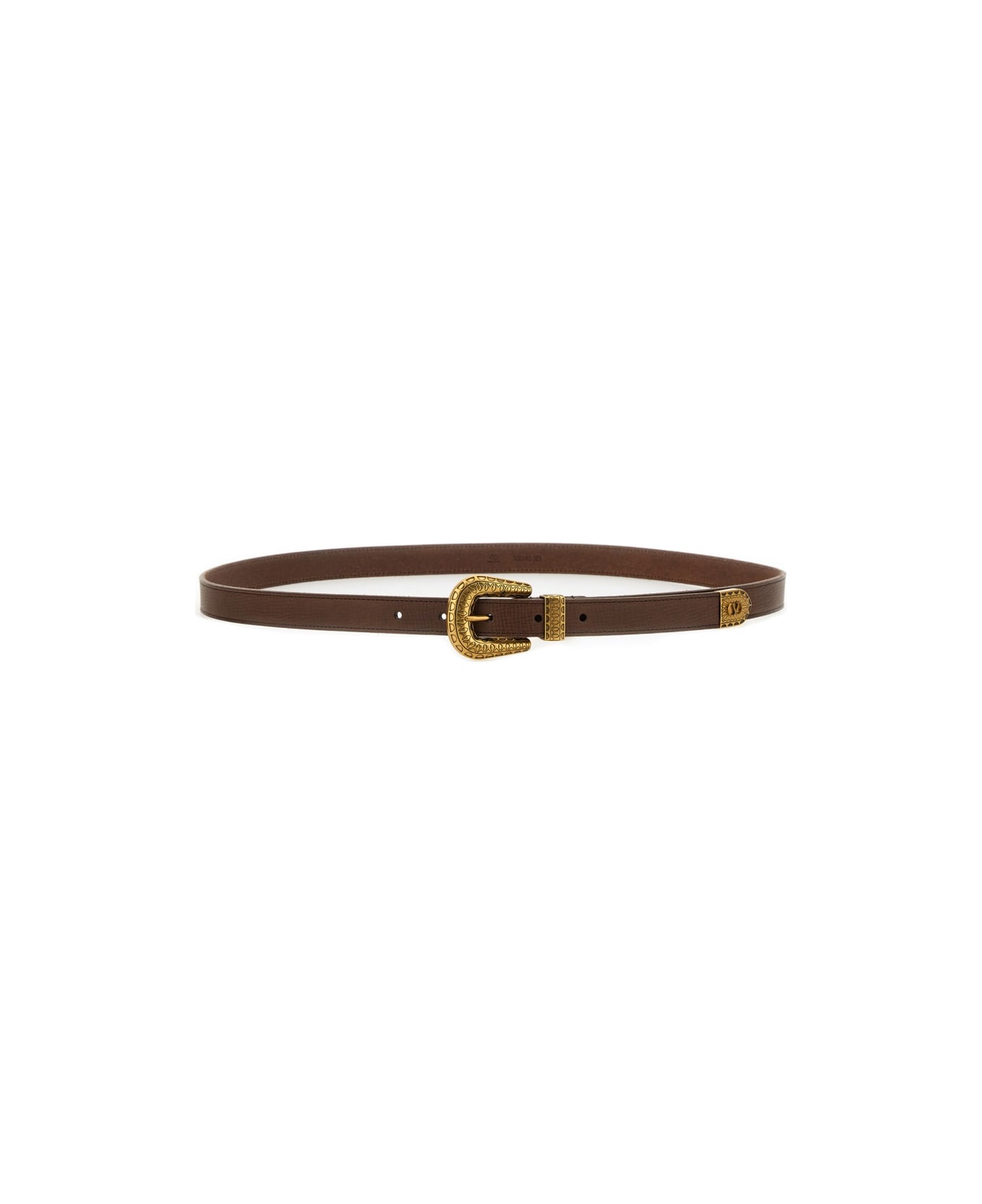 Valentino Garavani "vlogo Signature" Belt - BROWN