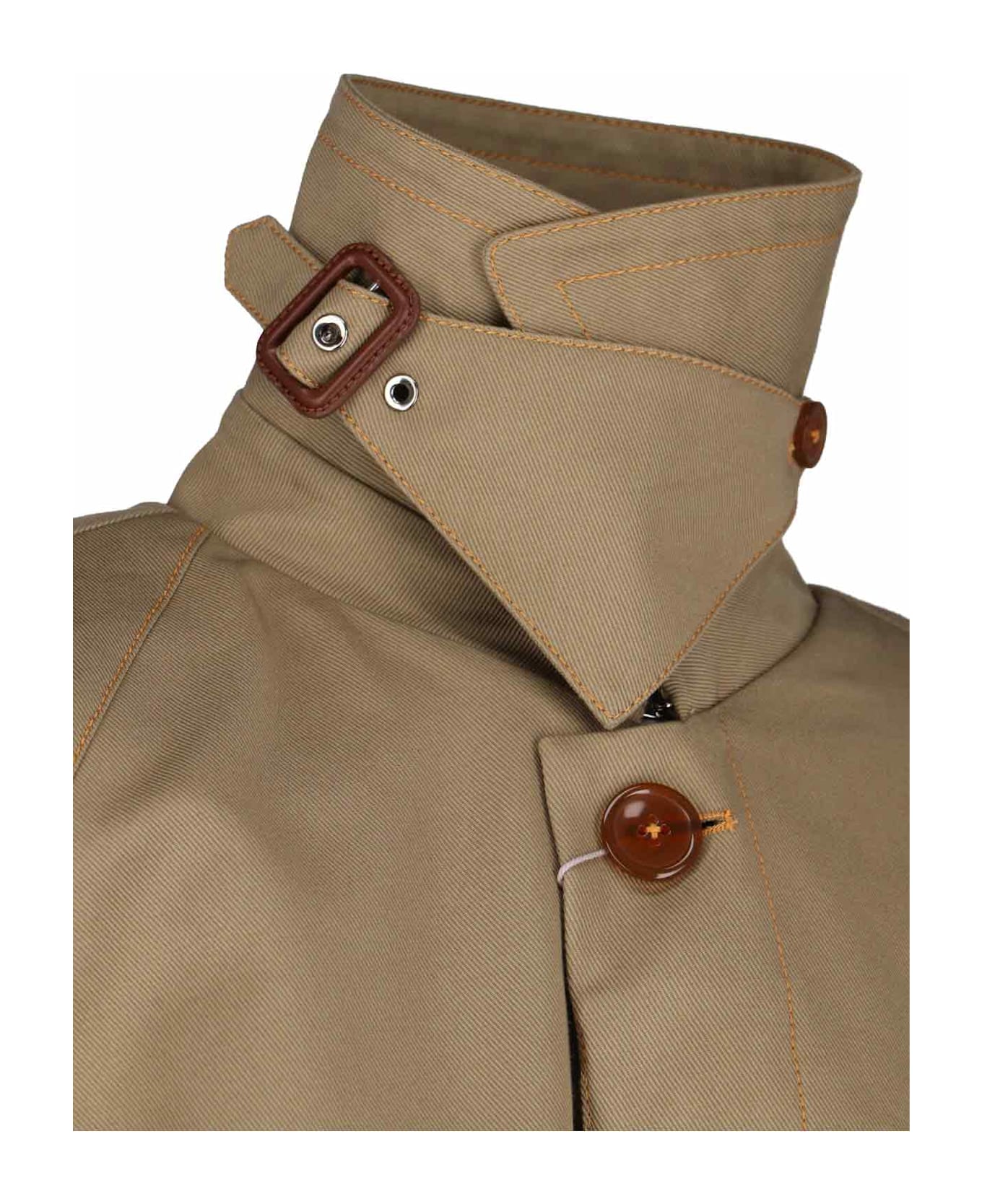 Vivienne Westwood 
cut Off Graziano
 Crop Jacket - Beige