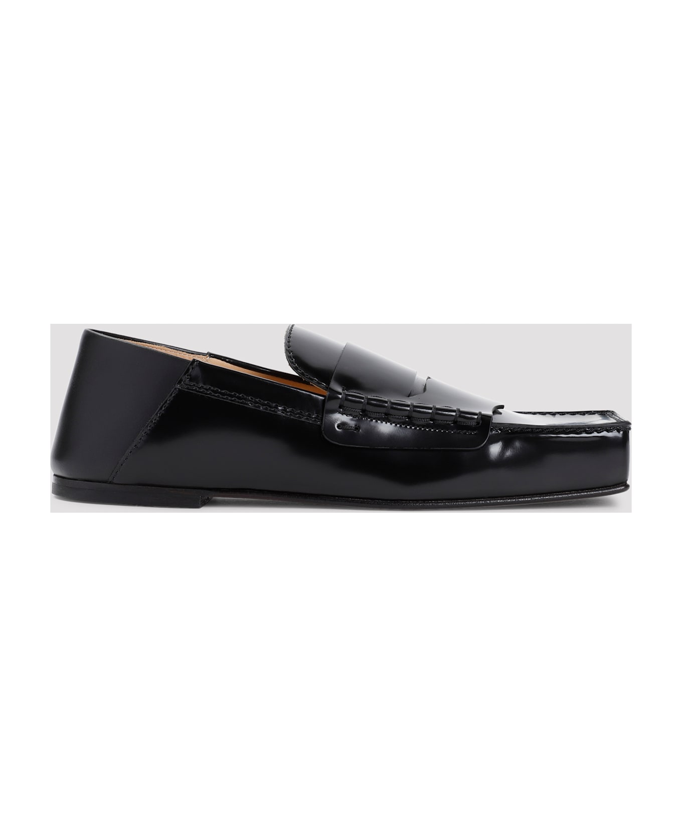 Jacquemus Les Mocassins Carre Loafers - Black