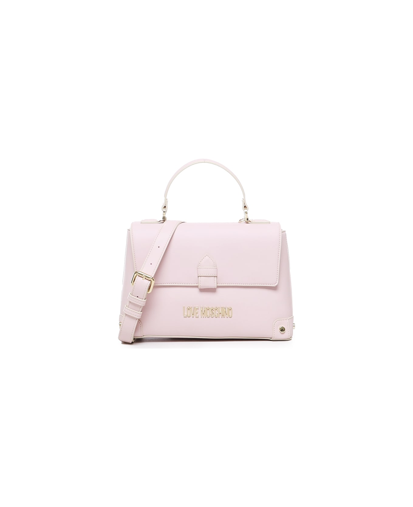 Love Moschino Leather Handbag - Pink