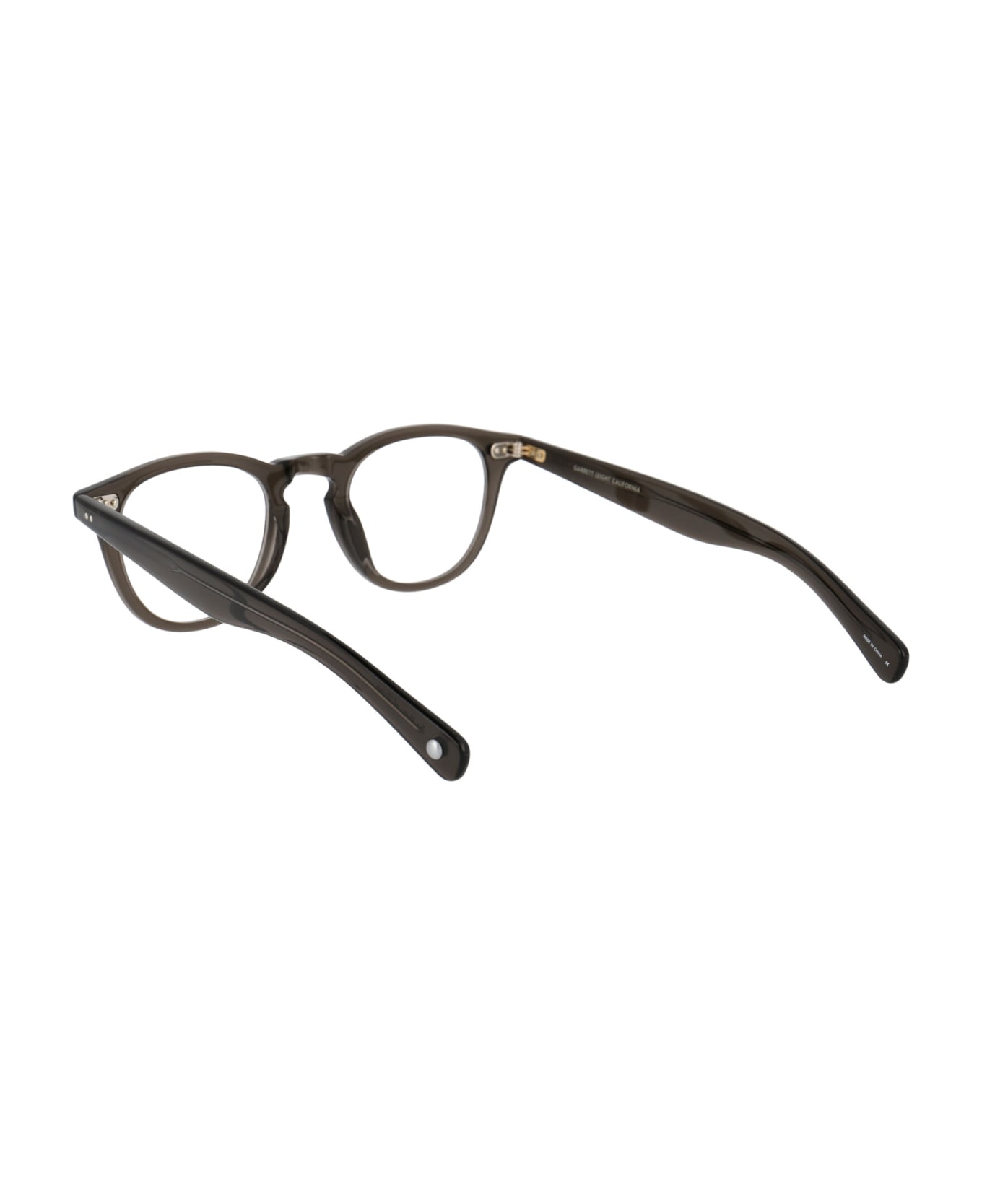 Garrett Leight Hampton X 44 Glasses - BLACK GLASS