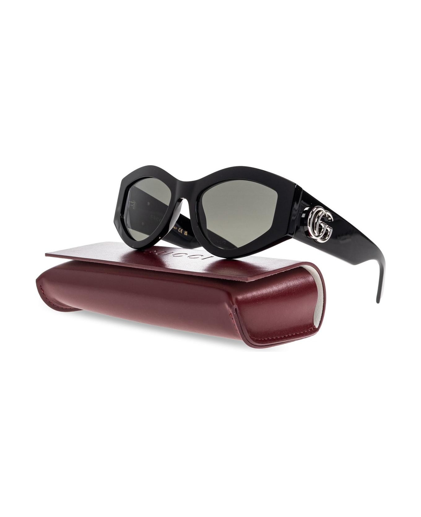 Gucci Eyewear Gucci Sunglasses - Black Grey