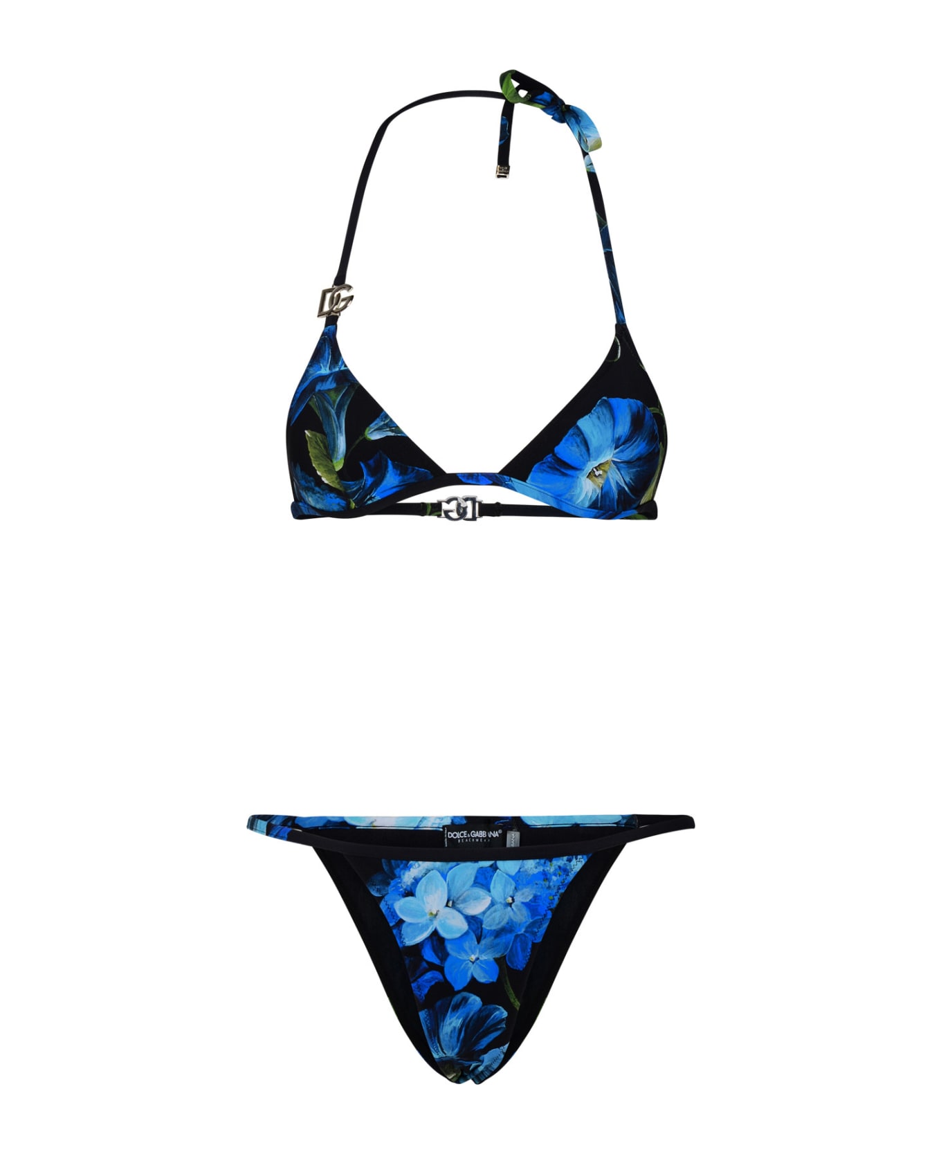 Dolce & Gabbana Bikini Set - Yh Campanule Black 水着