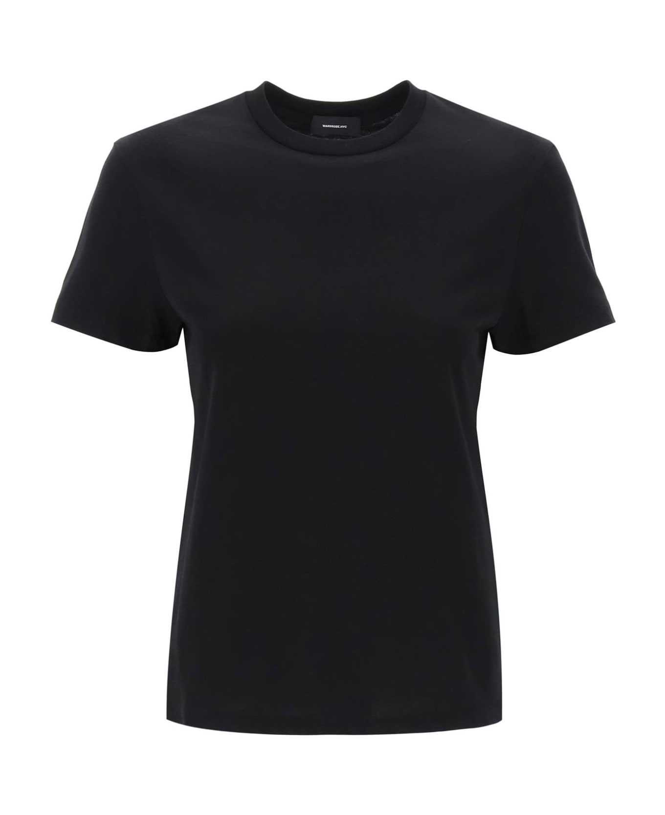 WARDROBE.NYC Boxy Crewneck T - BLACK (Black)