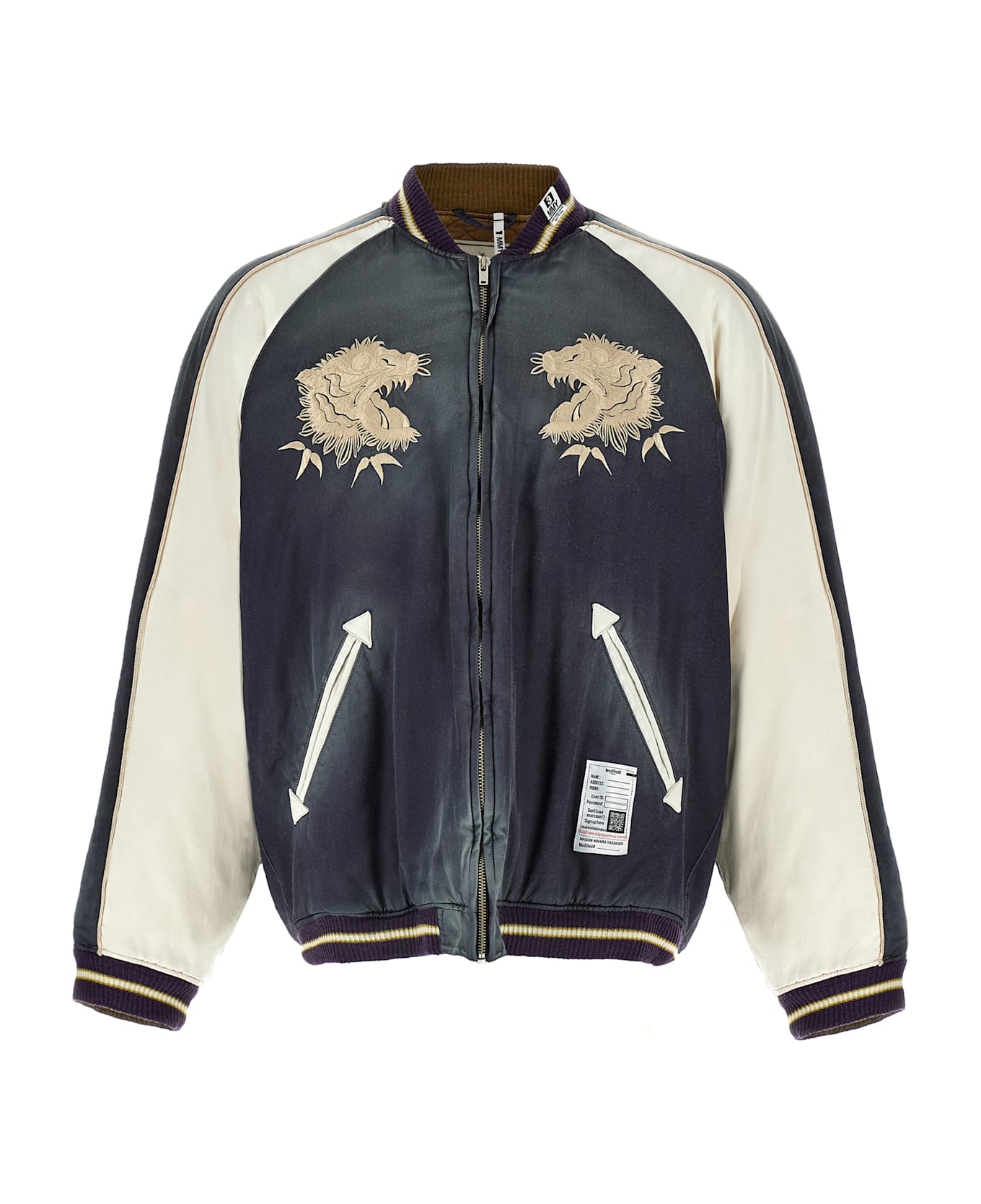 Mihara Yasuhiro 'souvenir' Bomber Jacket - Multicolor