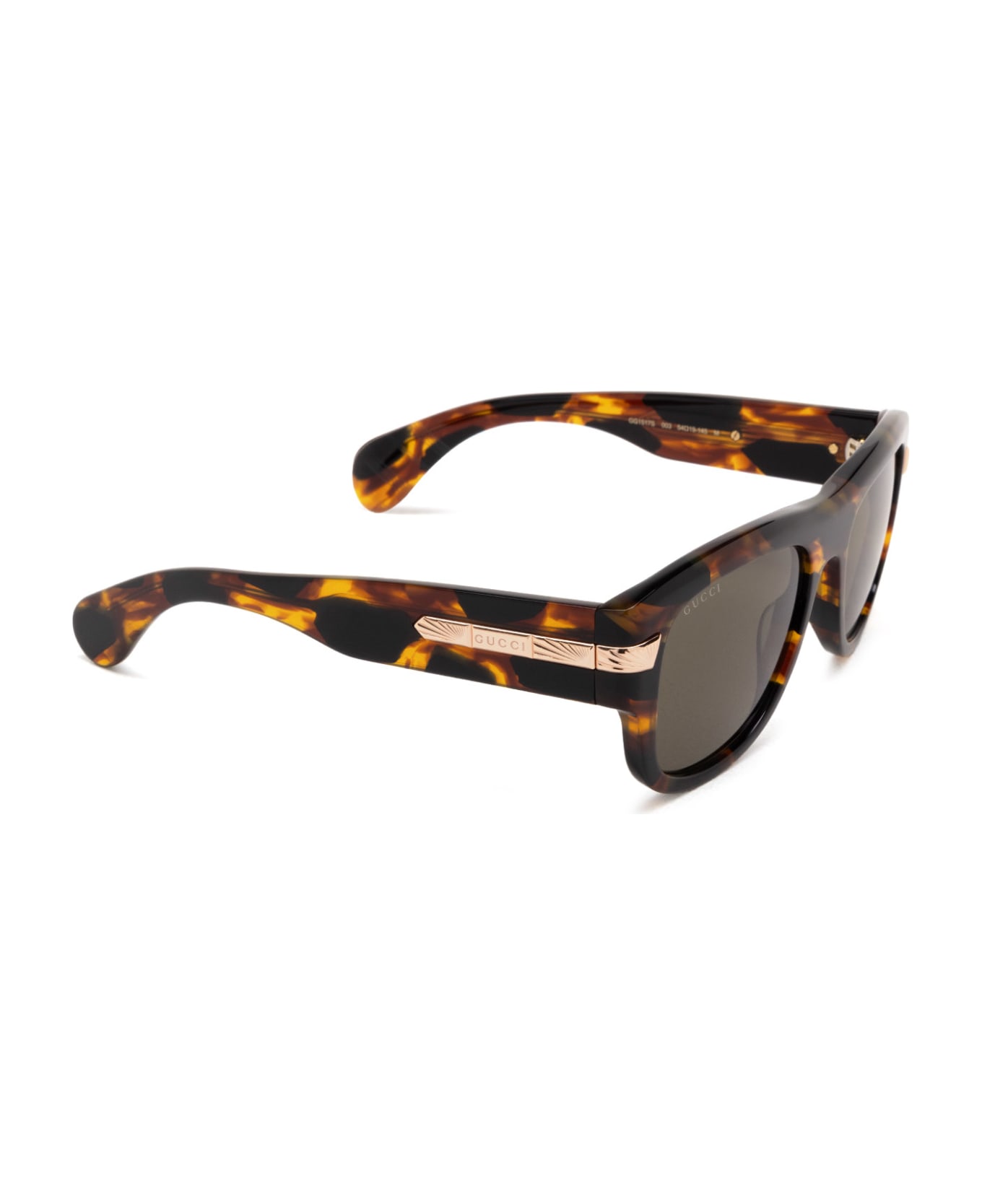 Gucci Eyewear Gg1517s Havana Sunglasses - Havana