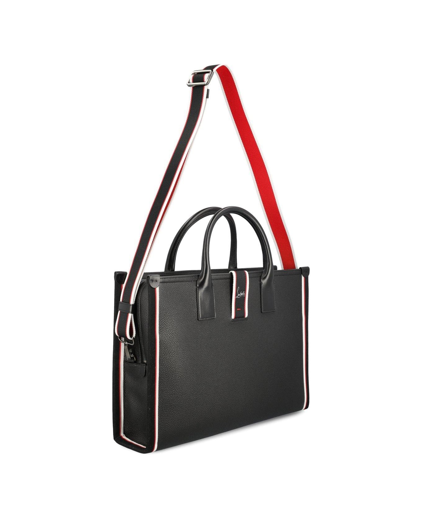 Christian Louboutin Nastroloubi F.a.v. Tote Bag - Black/multi/black