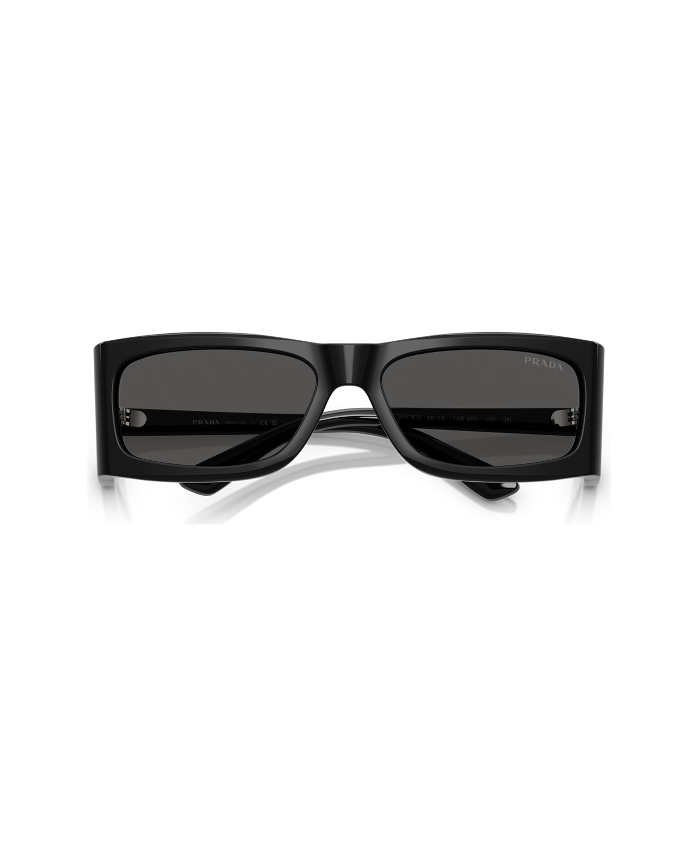 Prada Eyewear Prada Pr B03s 1ab5s0 Nero Sunglasses - Nero