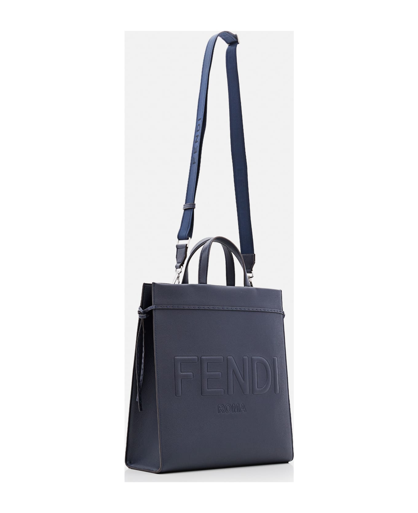 Fendi Go To Shopper Shopping Bag - Blue トートバッグ