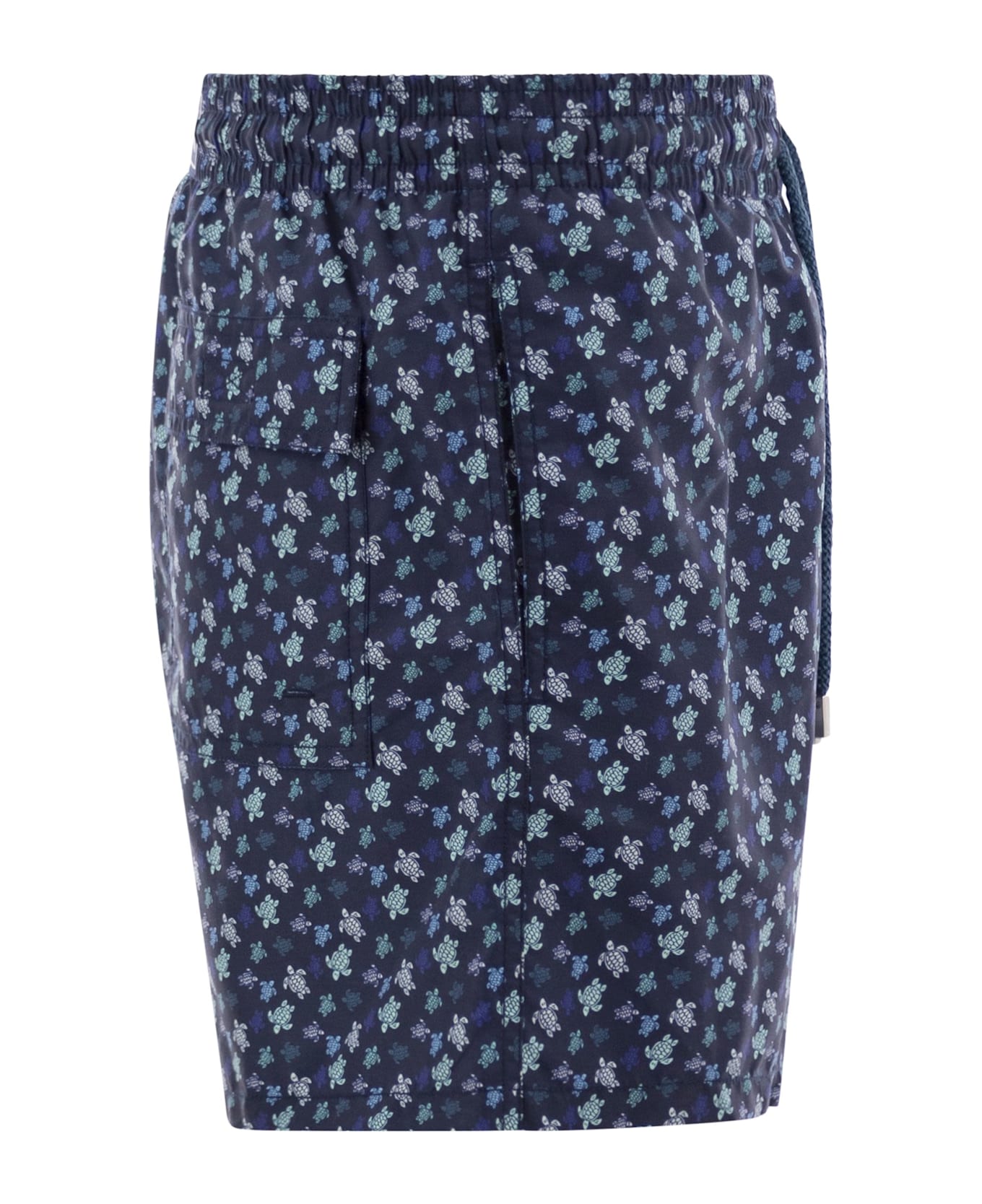 Vilebrequin Moorea - Patterned Beach Shorts - Blue