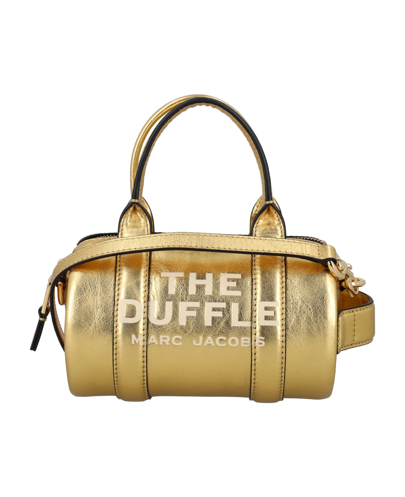 Marc Jacobs The Mini Duffle Bag Metallic - GOLD トートバッグ