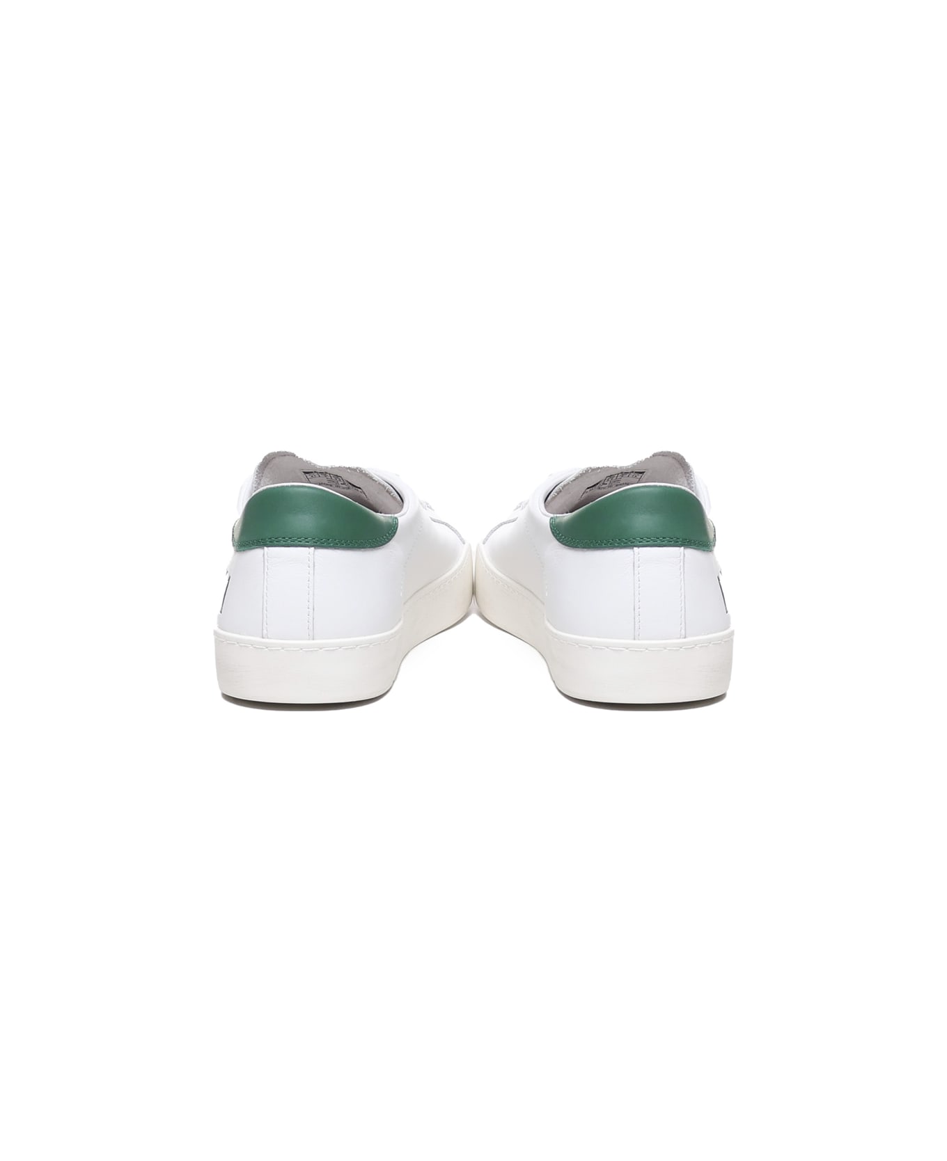 D.A.T.E. Hill Low Sneakers - White-green
