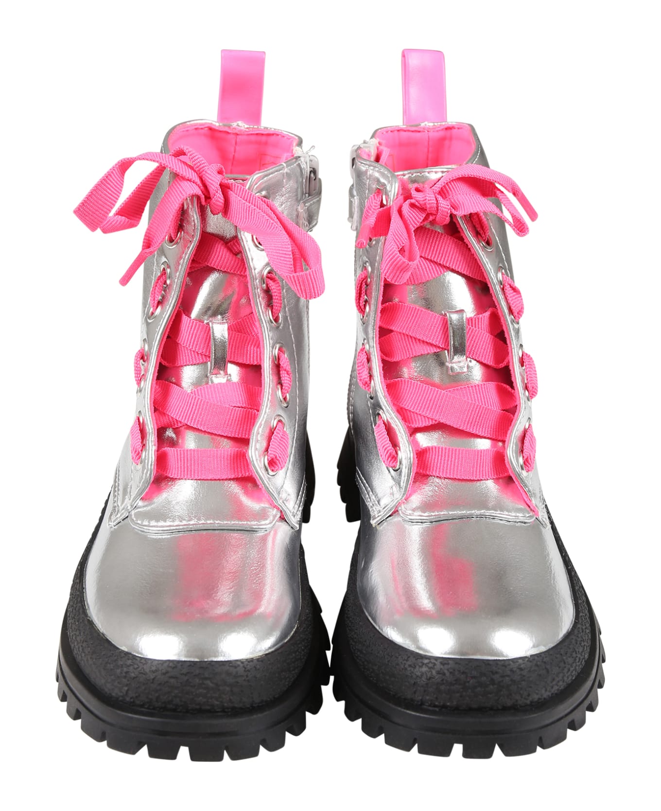 Billieblush Silver Boots For Girl - Silver シューズ