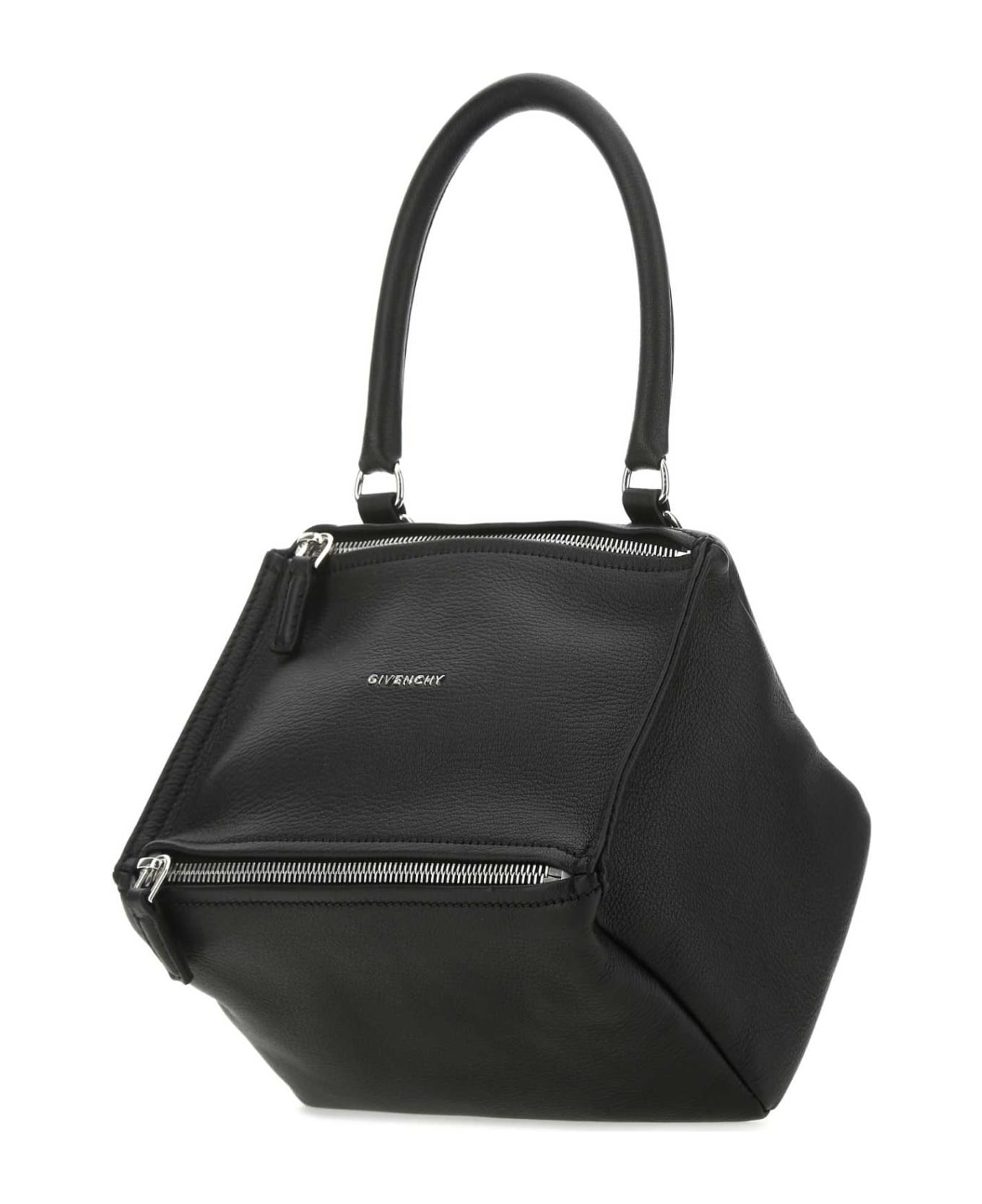 Givenchy Black Leather Small Pandora Handbag - 001